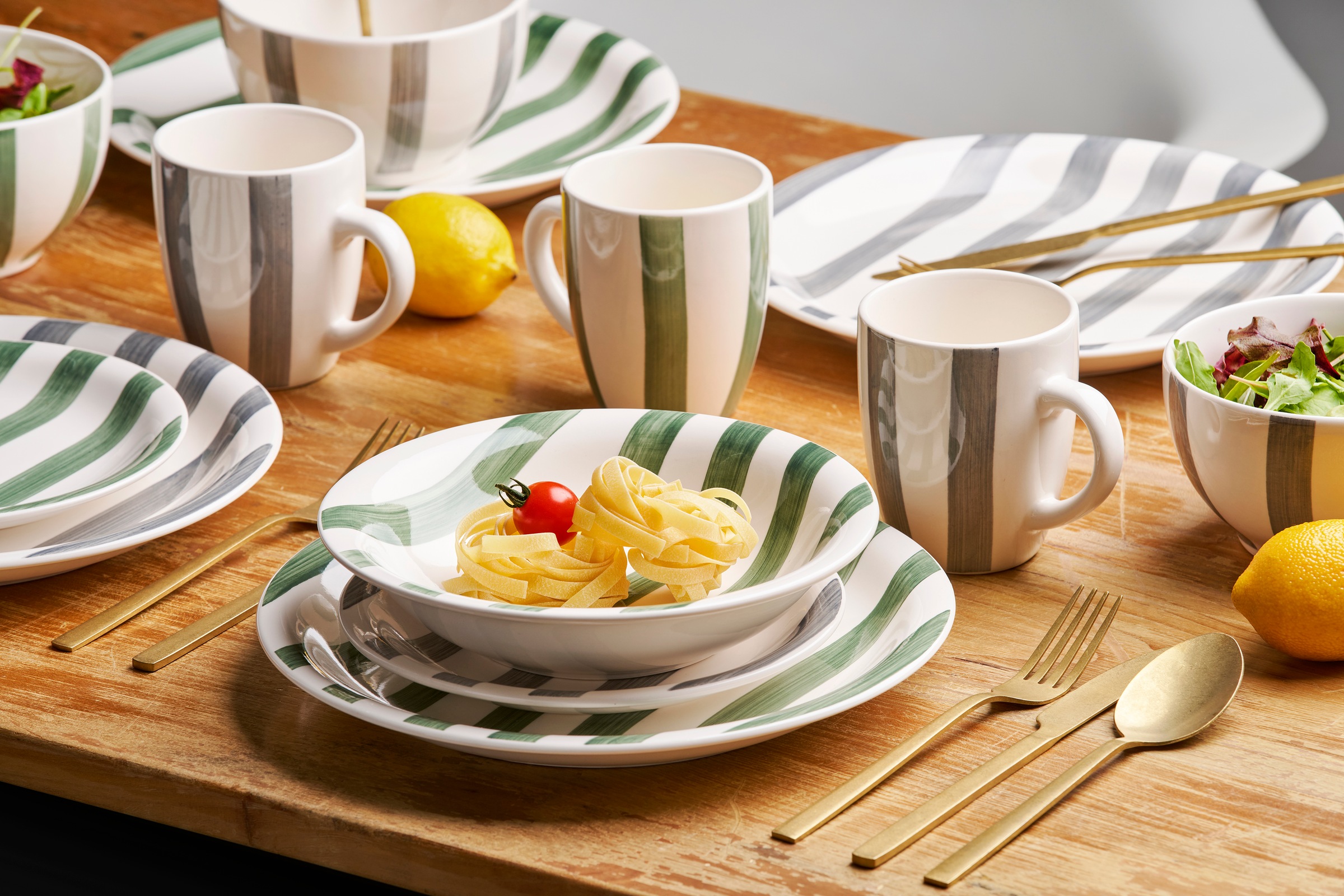 van Well Müslischale »Mallorca, Schale 14 cm, 6 Stück« 6 aus Keramik spülmaschinen- und mikrowellengeeignet