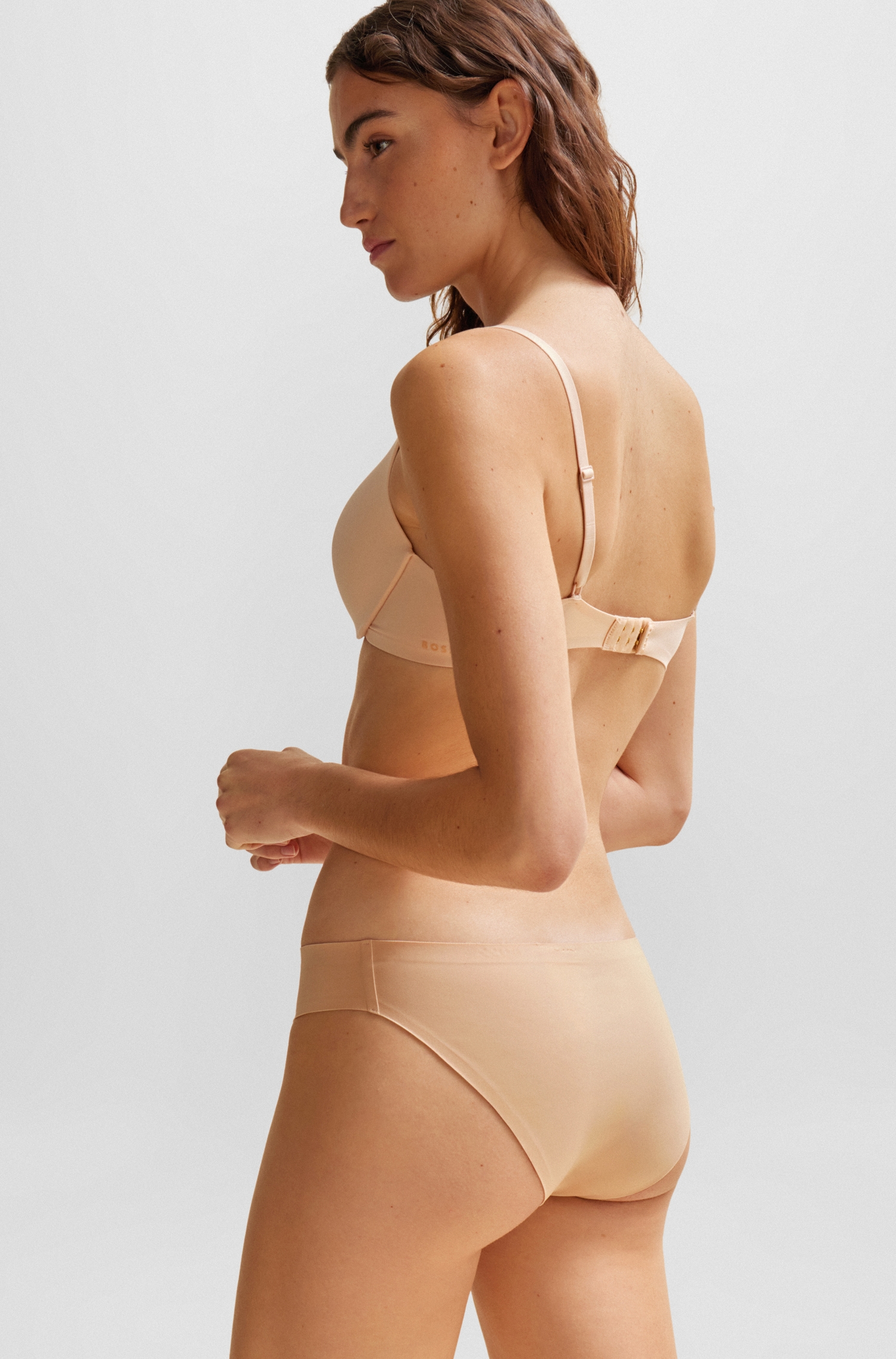 BOSS Slip »BRIEF LASER CUT« mit Logoschriftzug