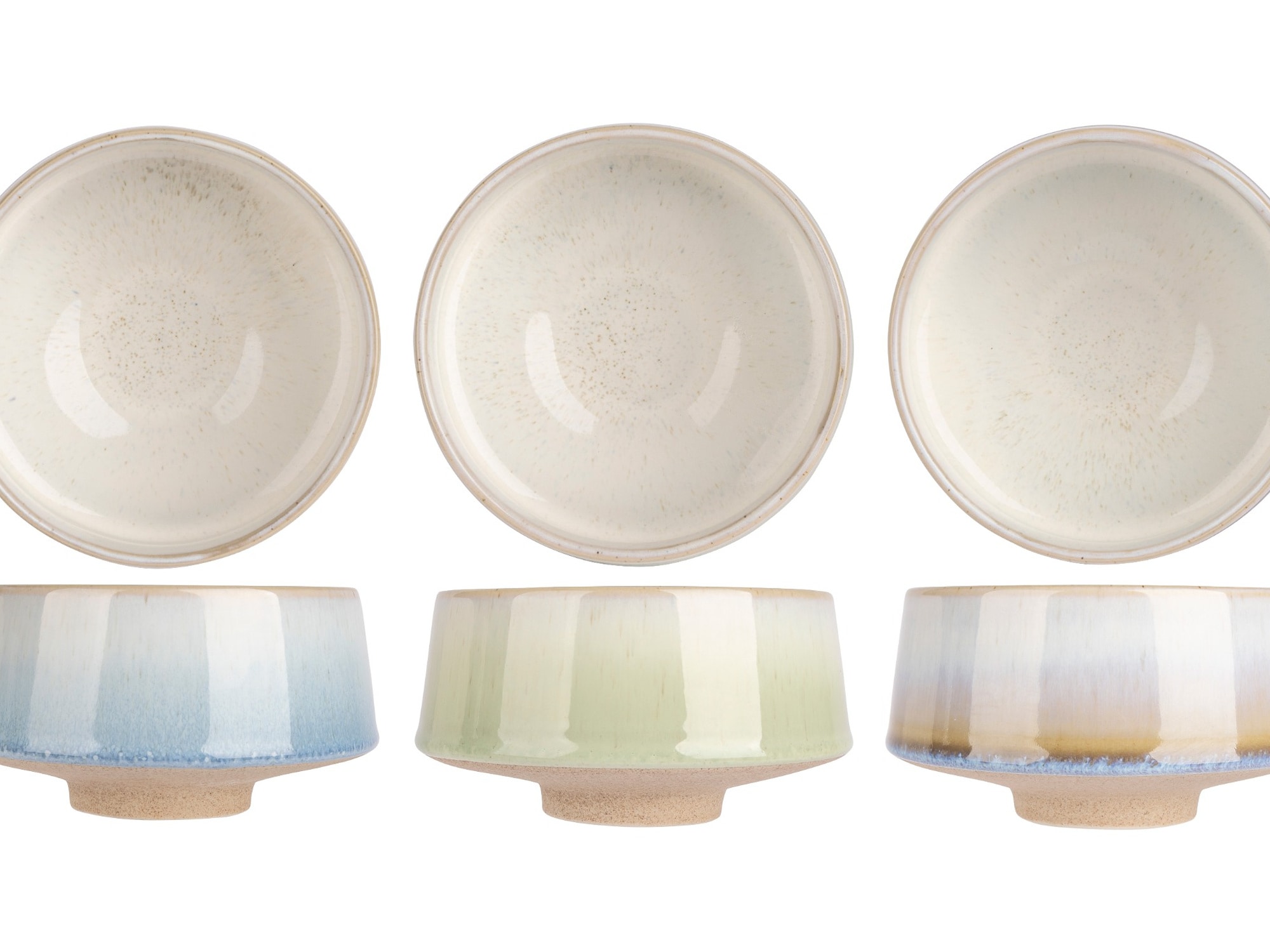 Cosy & Trendy Snackschale »Cocoon, Snackschalen-Set 6-tlg.« 6 aus Steinzeug Schüsseln, Steinzeug, spülmaschinengeeignet, Ø 14,5 cm