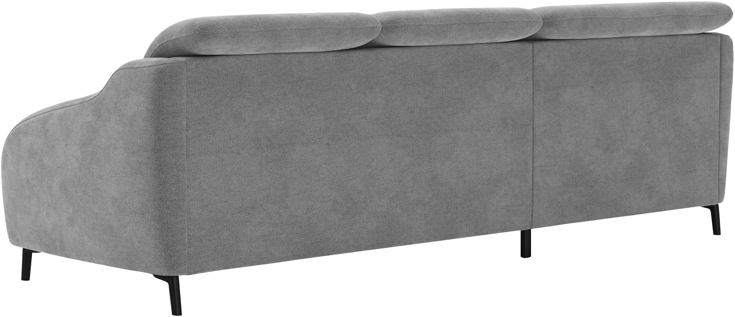 sit&more Ecksofa »Blues L-Form«, wahlweise mit Klapptisch und USB