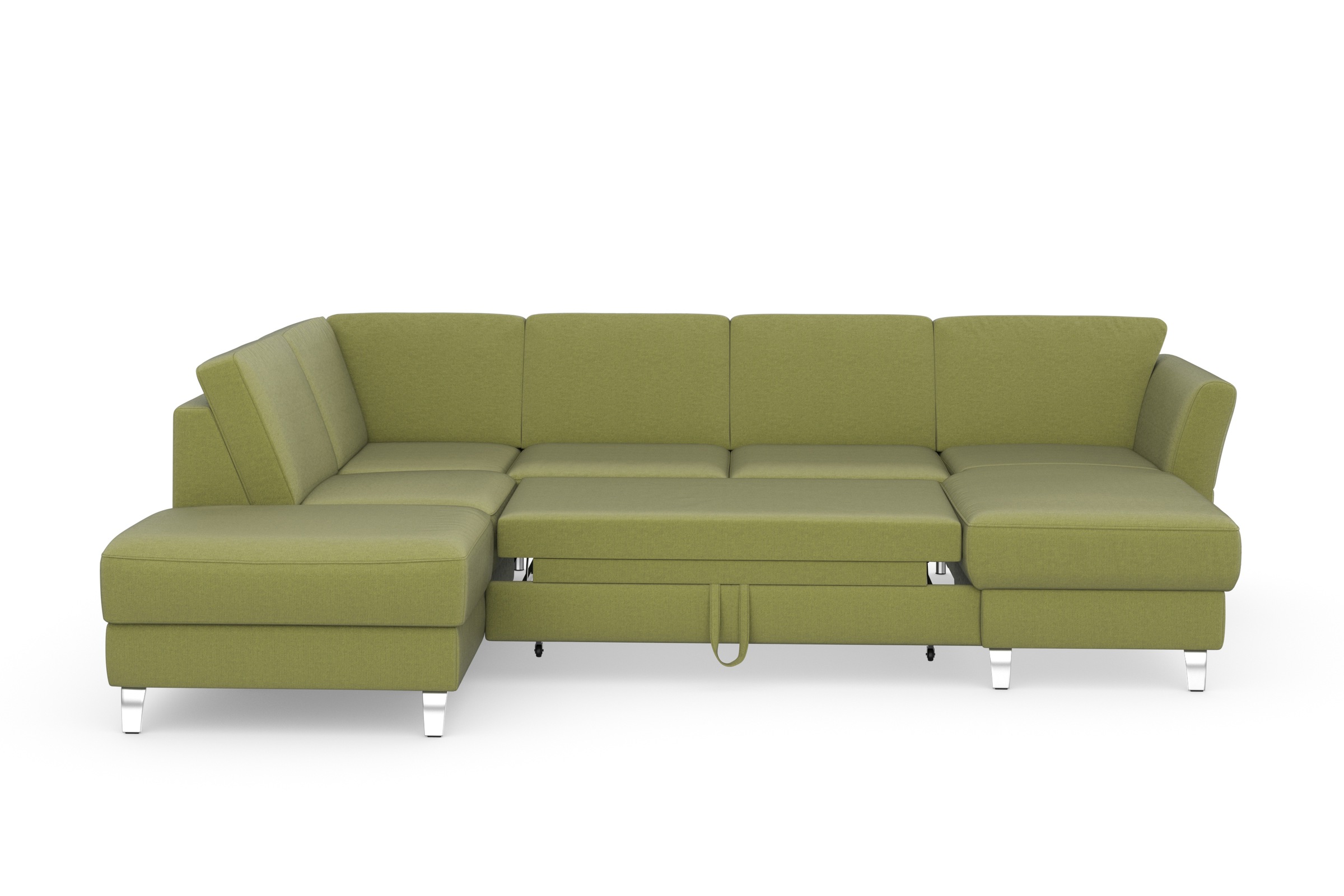 sit&more Wohnlandschaft »Visby U-Form« Wahlweise mit Bettfunktion und Staur günstig online kaufen