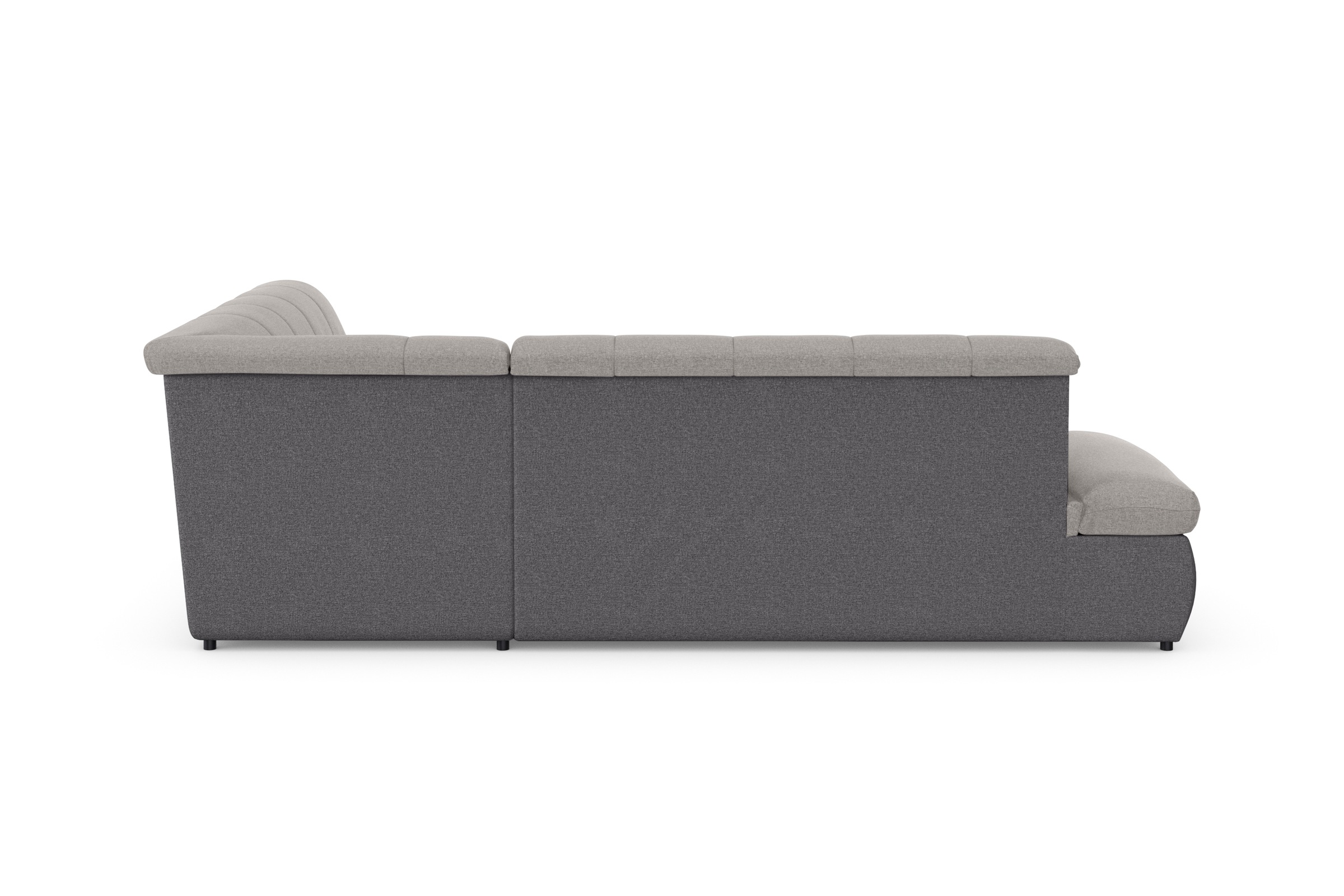 DOMO collection Ecksofa »Moric L-Form«, wahlweise mit Bettfunktion und Armlehnenverstellung, auch in Cord