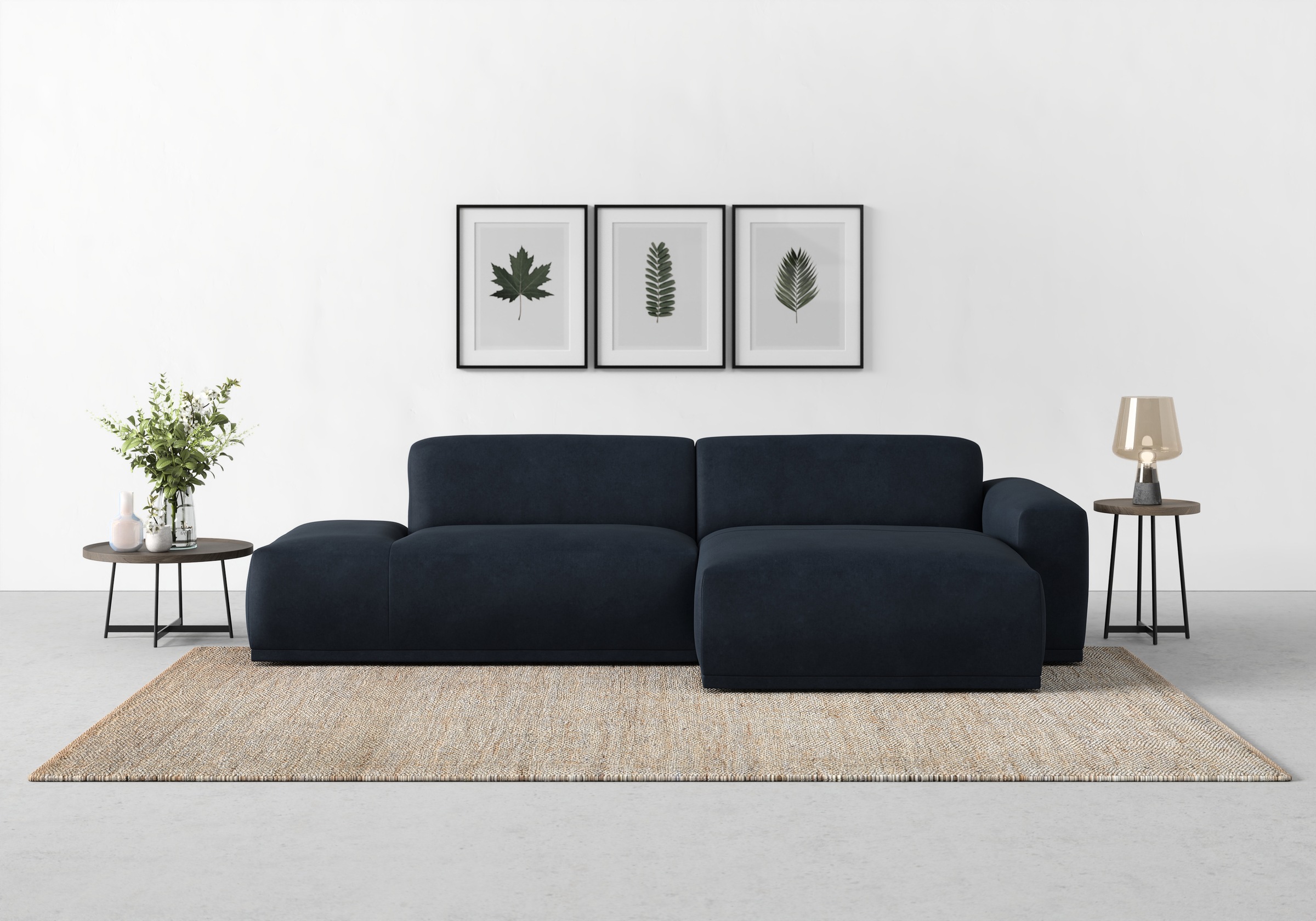 TRENDMANUFAKTUR Ecksofa »Braga, mit hochwertigem Kaltschaum, L-Form, in Cor günstig online kaufen