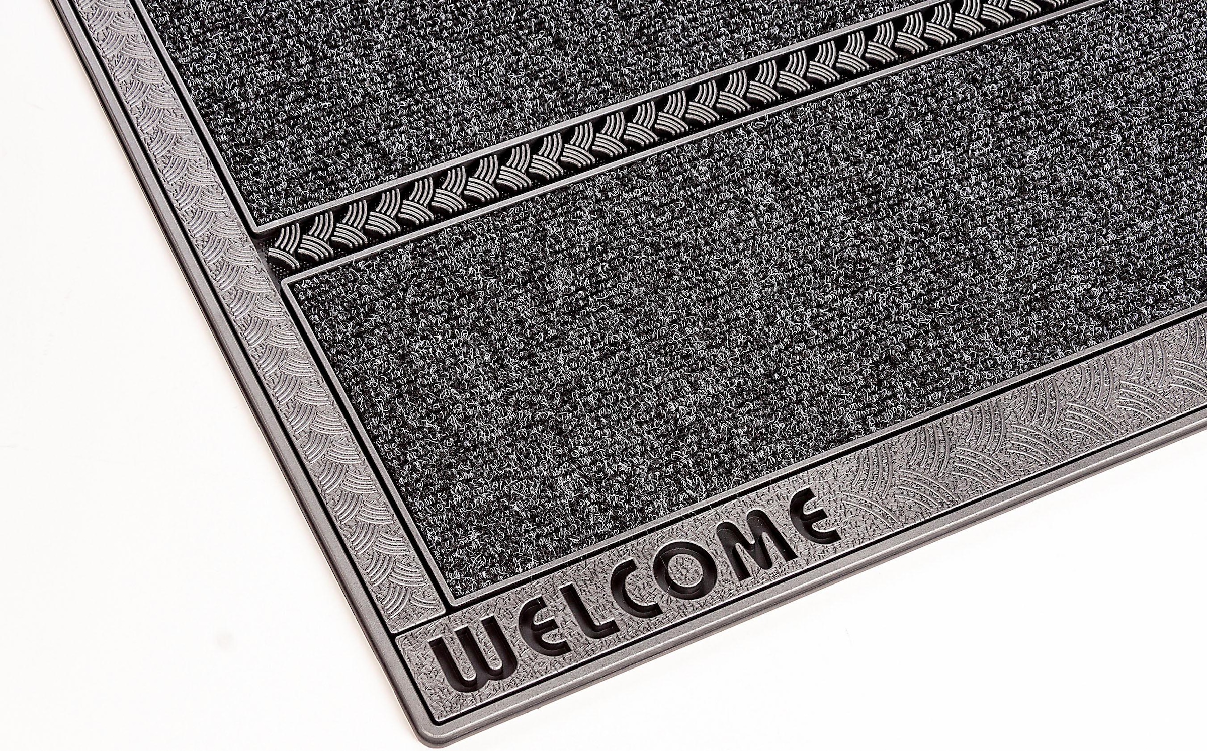 Home2Fashion Fußmatte »SE Clean Palace, LAGERRÄUMUNG!«, rechteckig, 8 mm Höhe, Schmutzfangmatte, mit Spruch, robust, In- und Outdoor geeignet