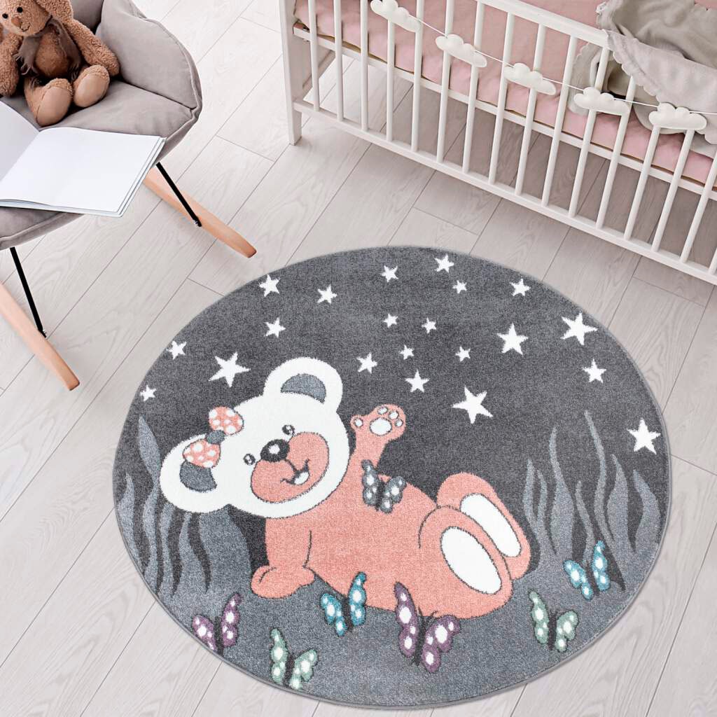 Carpet City Kinderteppich »ANIME916«, rund, 11 mm Höhe, Kinderzimmer Teppic günstig online kaufen