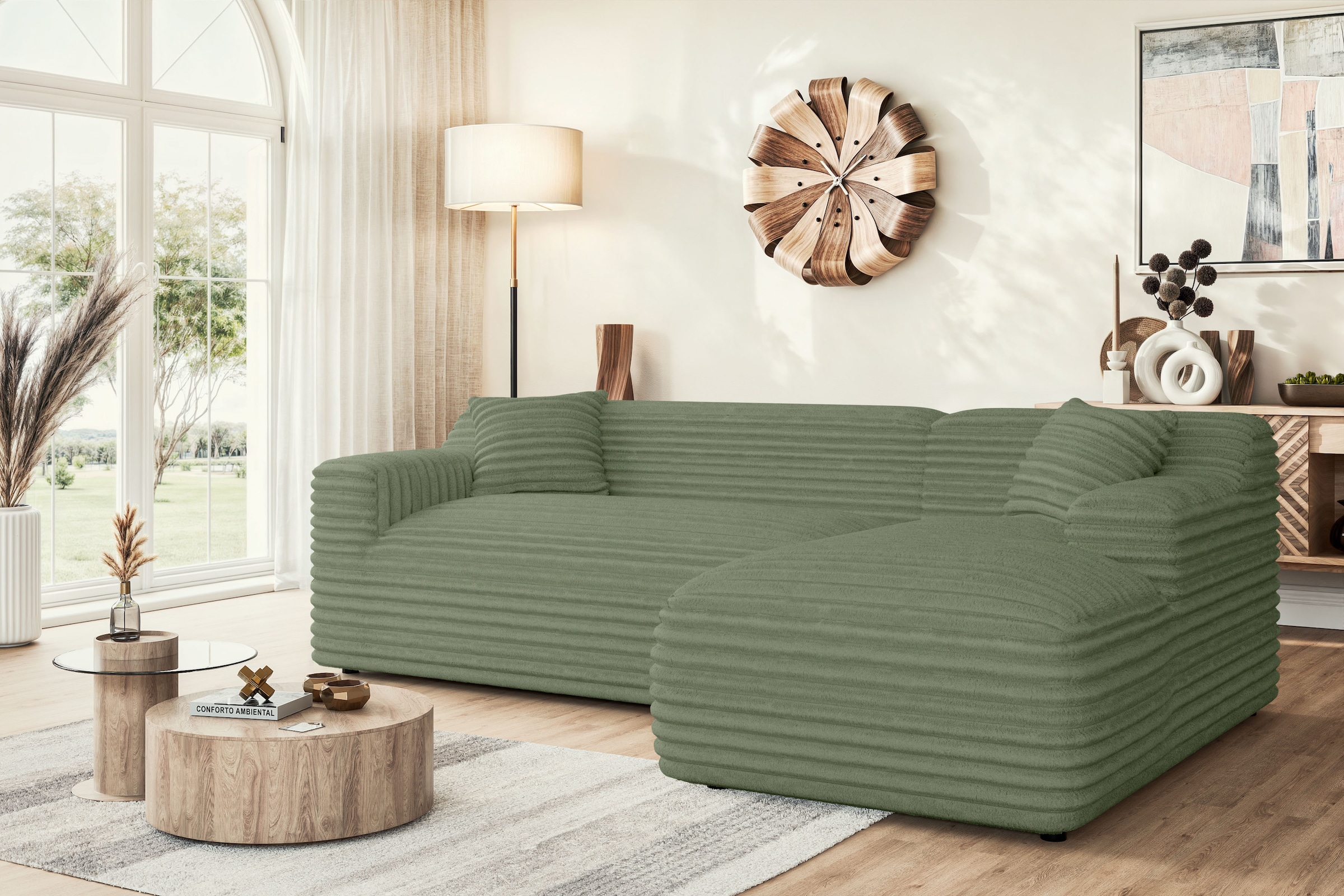 Home affaire Ecksofa »Lilliana«, L-Form günstig online kaufen