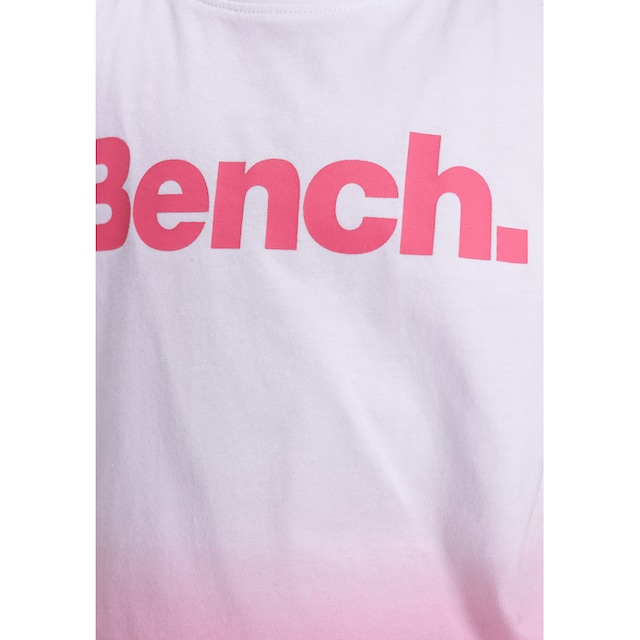Bench. T-Shirt »Farbverlauf«, kurze grade Form jetzt im %Sale