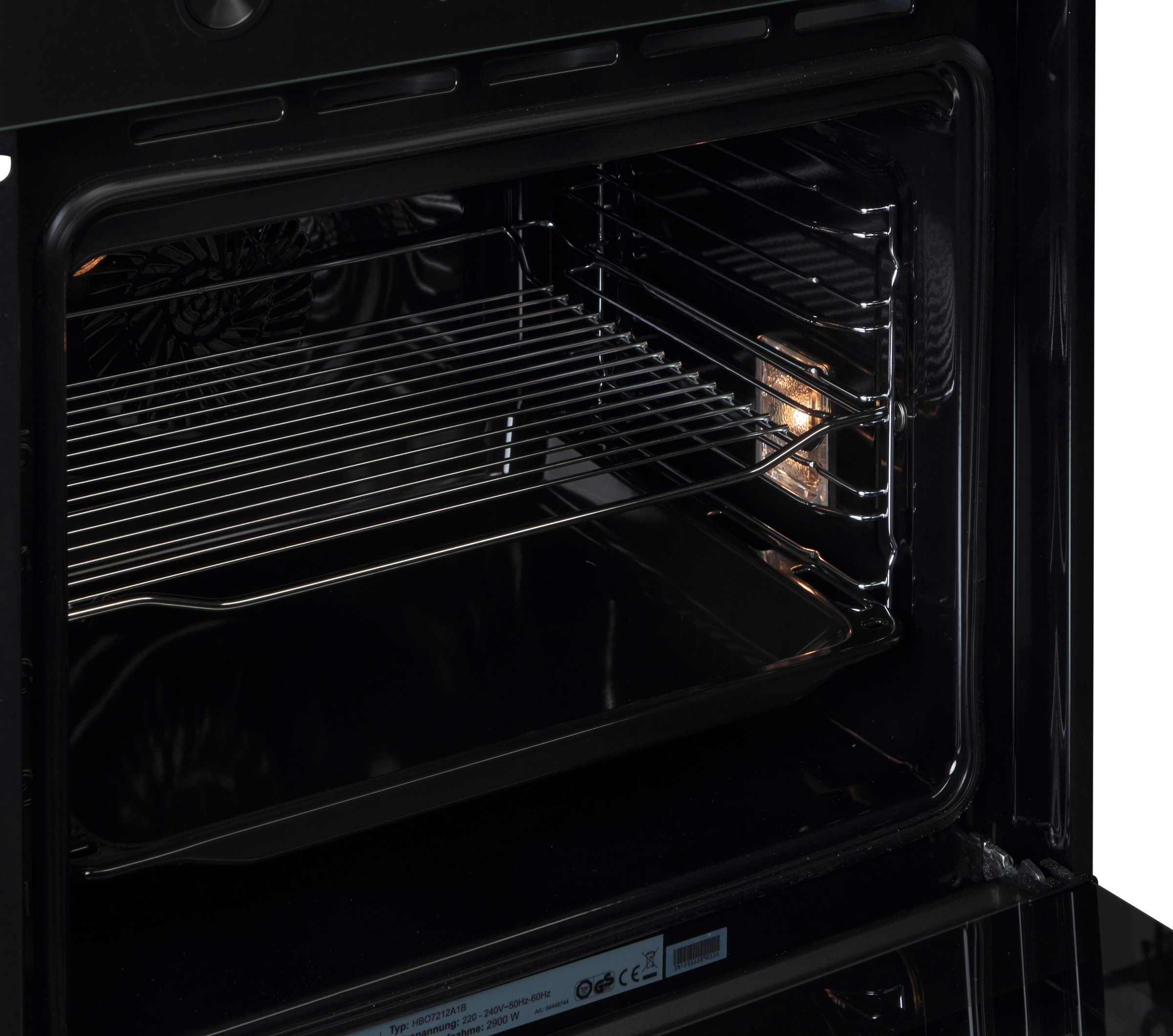 Hanseatic Einbaubackofen »HBO7212A1« AirFry Funktion - die gesündere Alternative zur Fritteuse