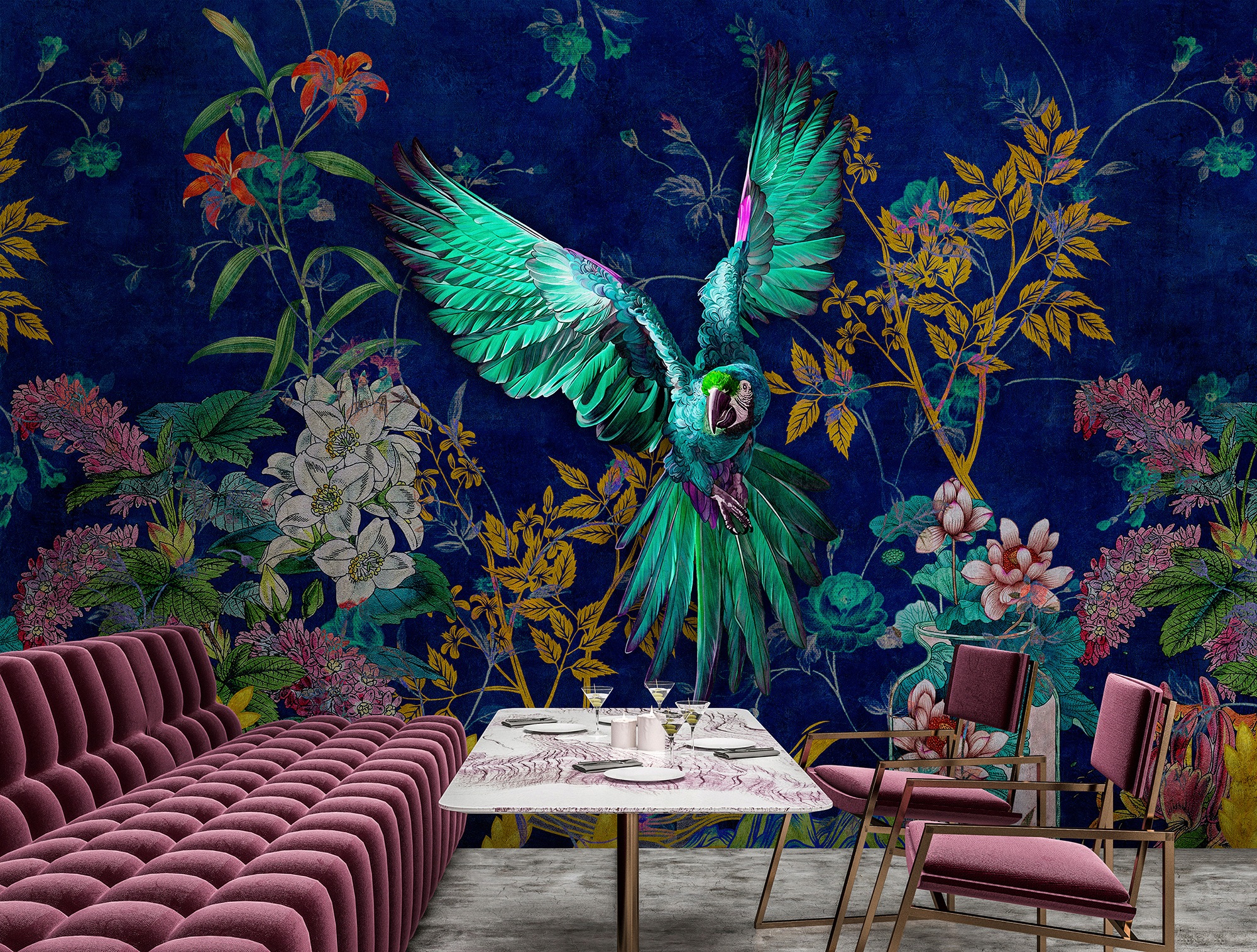 living walls Fototapete »Walls by Patel Tropical Hero« glatt Vlies, Wand günstig online kaufen