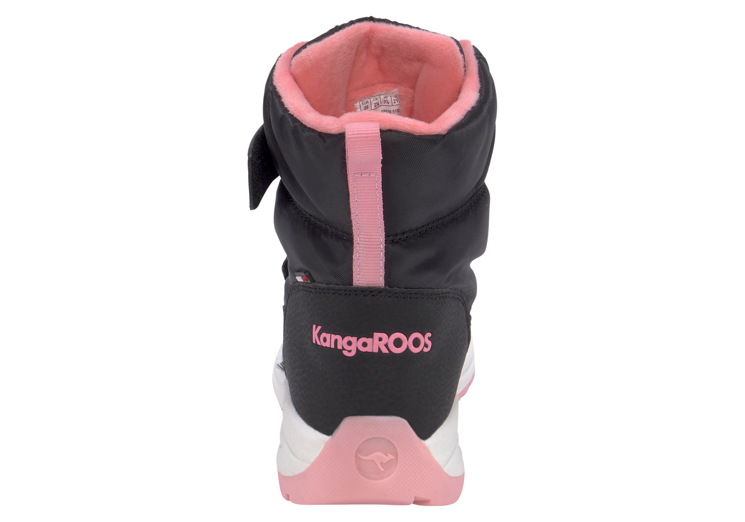 KangaROOS Winterstiefel »KP-Nala V Roostex«, Snowboots, Winterboots, Winterschuhe, wasserdicht mit Klettverschluss