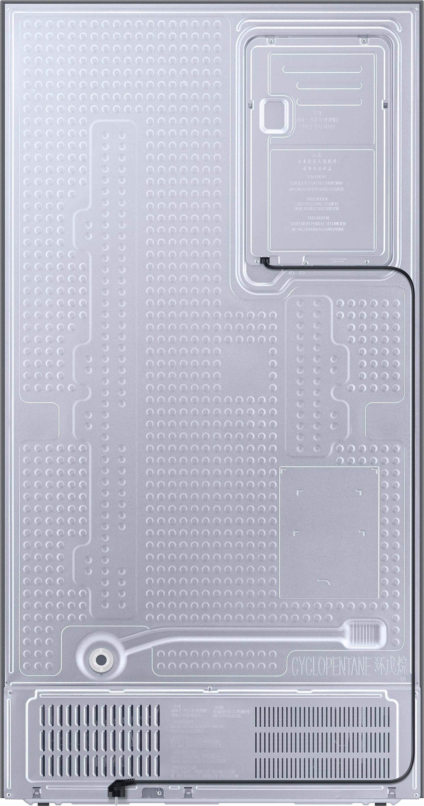 Samsung Side-by-Side »RS6GCG885DS9«, RS6GCG885DB1, 178 cm hoch, 91,2 cm breit