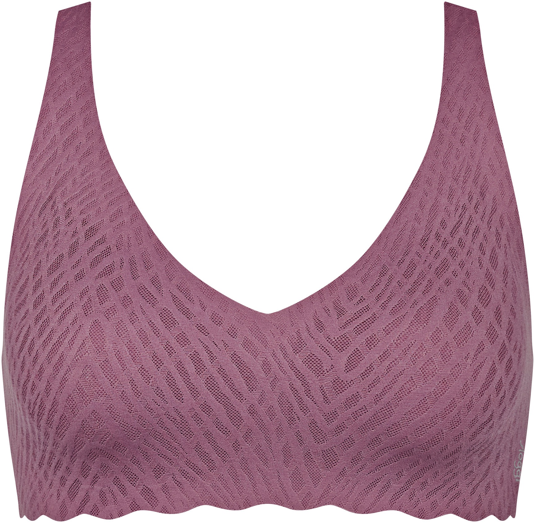 sloggi Bügelloser BH »ZERO Feel Bliss Soft bra«, unsichtbar mit Spitzenoptik