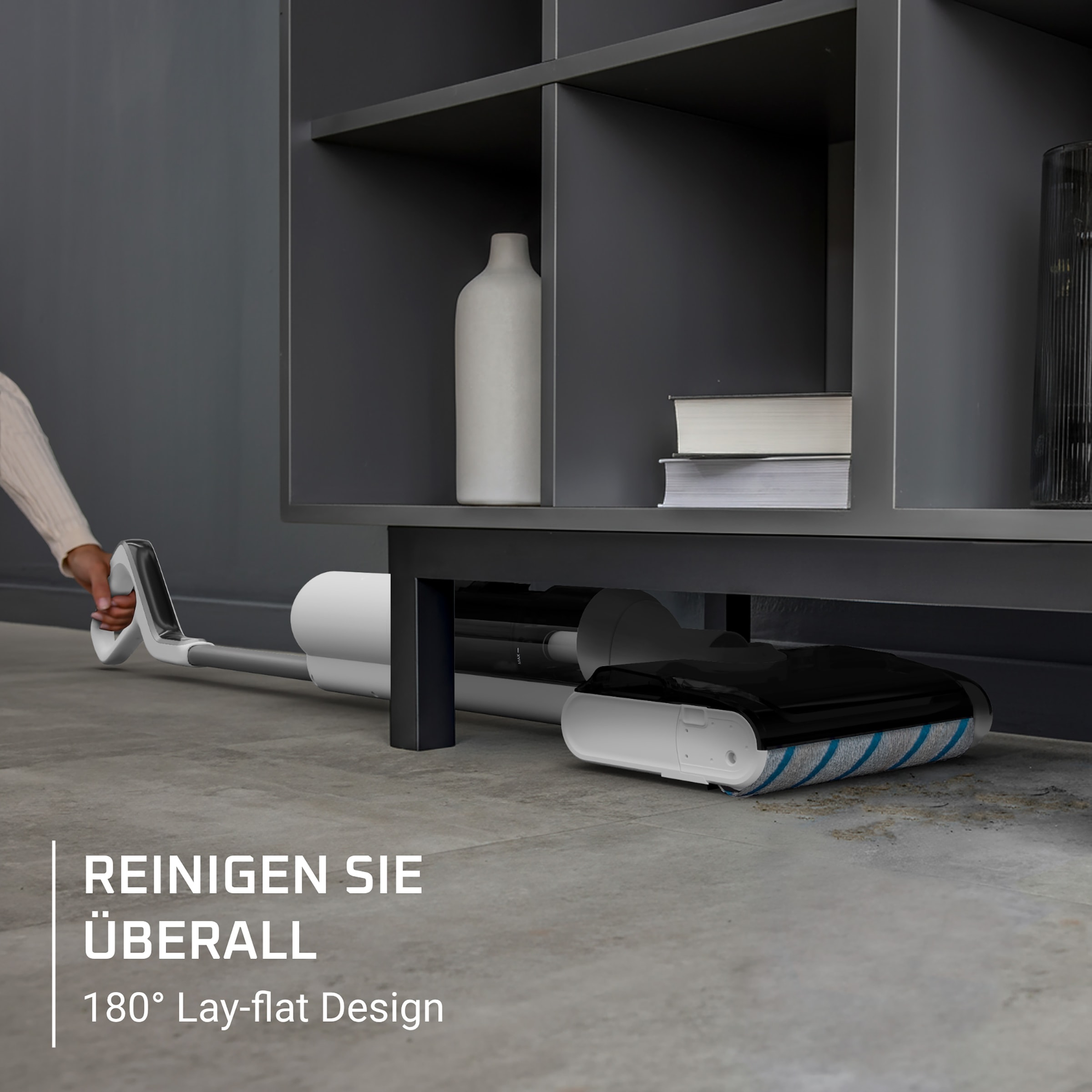Rowenta Nass-Trocken-Akkusauger »X-Clean 5 Pro« 250 W, beutellos, selbstreinigend und -trocknend, AUTO-Erkennungsmodus