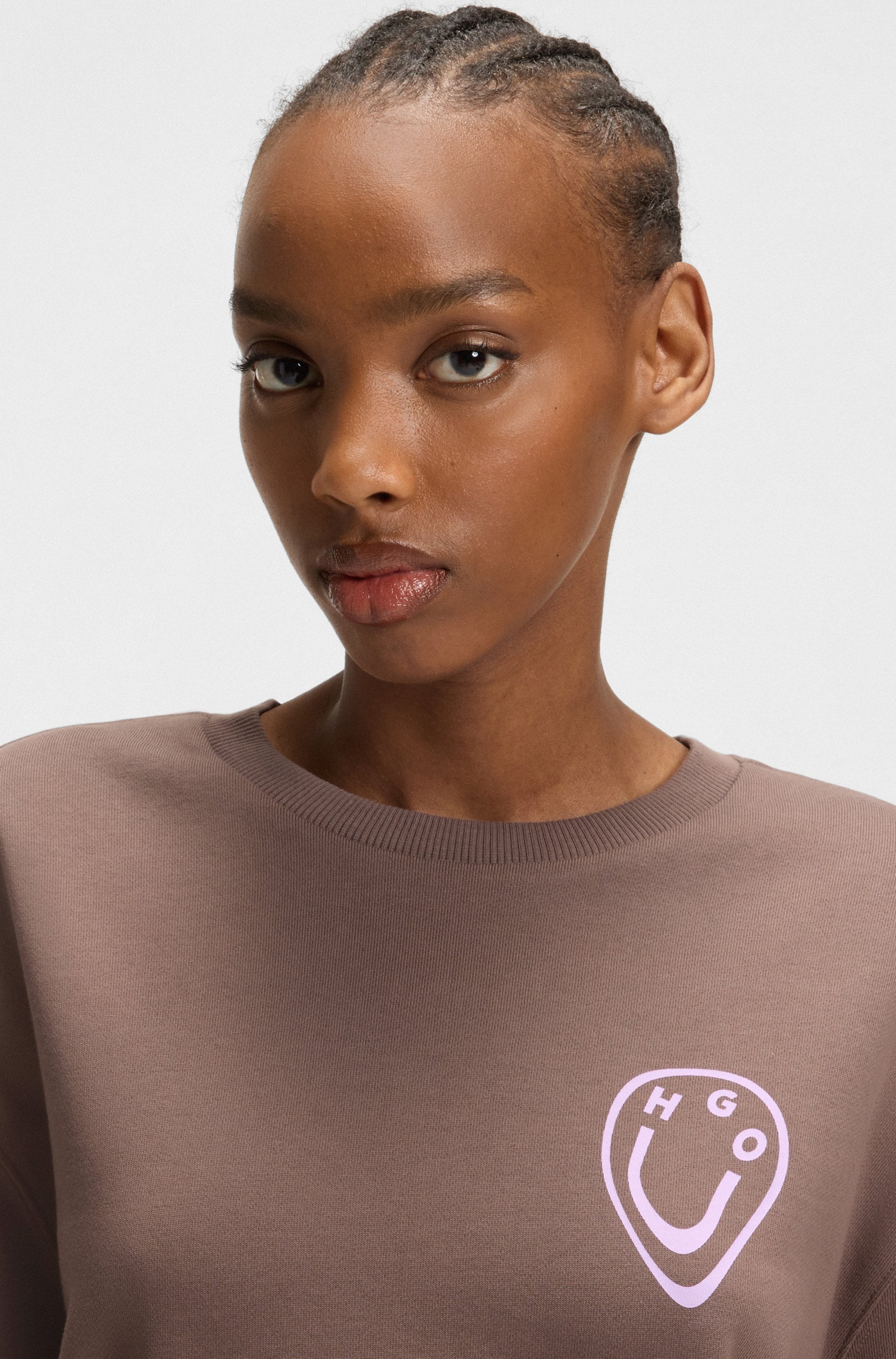 HUGO Blue Sweatshirt »Oversized Crew«