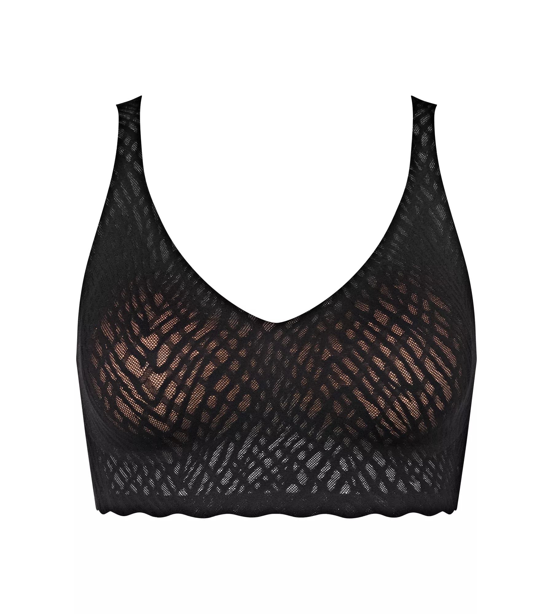 sloggi Bralette »ZERO Feel Bliss« herausnehmbare, atmungsaktive Pads, Stretch-Spitze, mittlerer Halt
