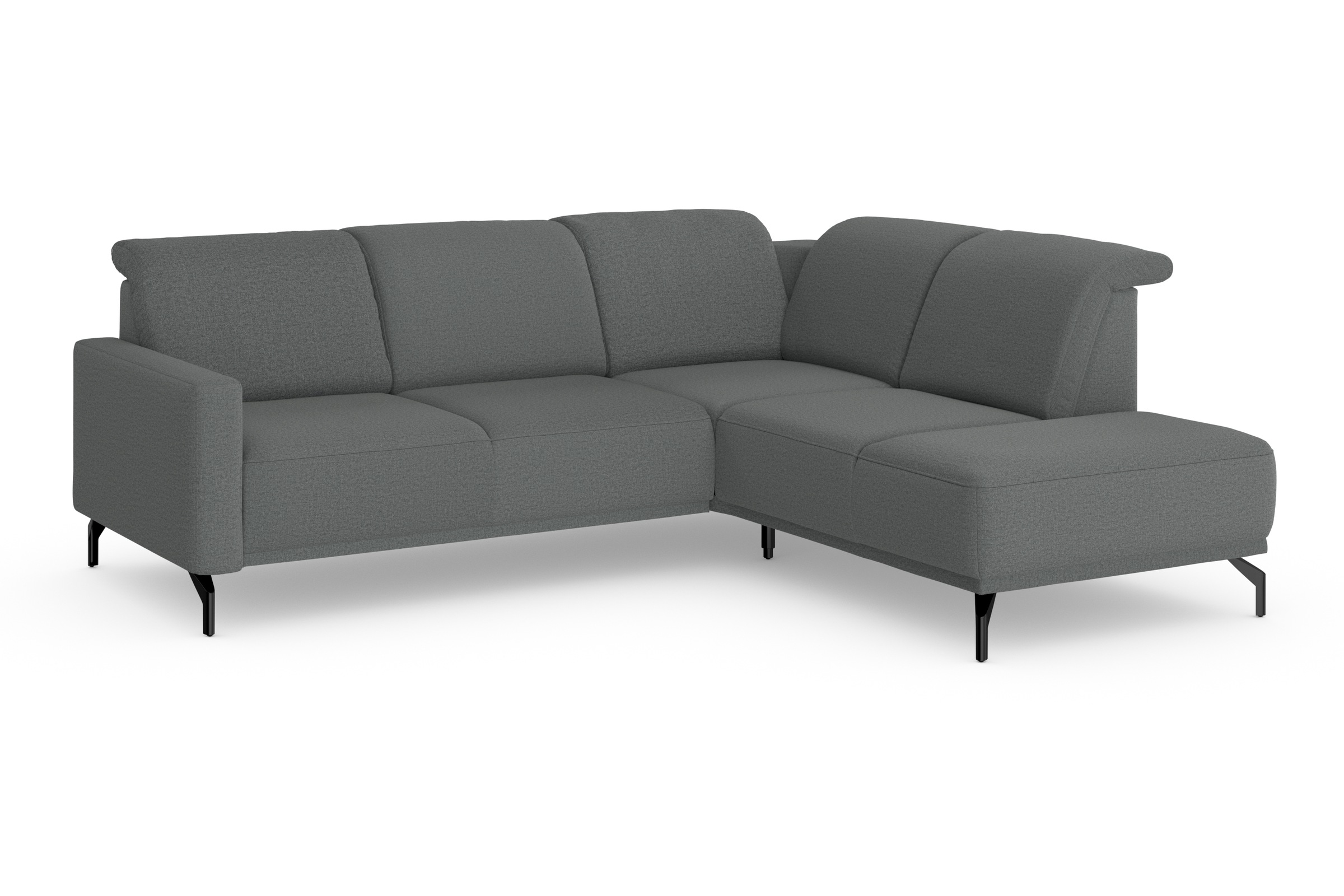 sit&more Ecksofa »Bailando L-Form«, wahlweise mit Kopfteilverstellung und Vorziehsitz, motorisch