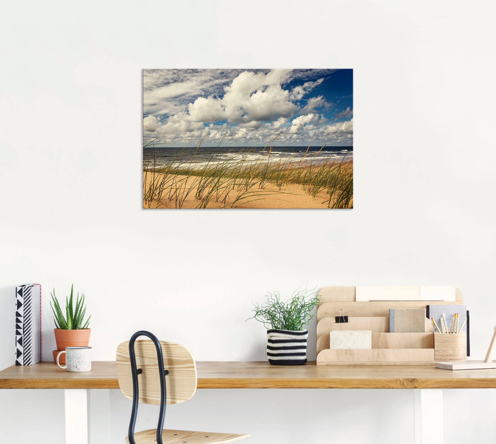 Artland Wandbild »Strand Paal 17 02«, Strand, (1 St.), als Alubild, Outdoor günstig online kaufen