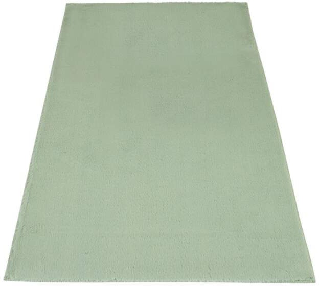 Carpet City Badematte »Topia Mats, Badteppich uni«, rutschhemmend beschichtet, strapazierfähig, Hochflor, Kaninchen Haptik, Polyester, Badezimmerteppich, waschbar