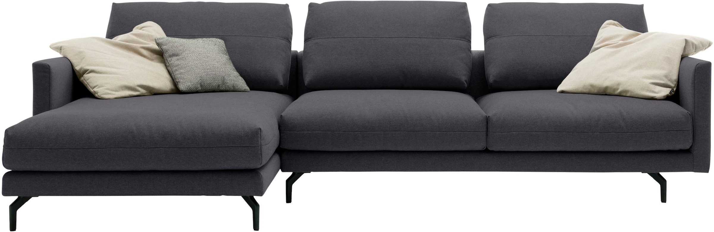 Creation BY ROLF BENZ Ecksofa »CR.414, Designecksofa, Polsterecke, Breite 300cm, L-Form« wahlweise aus feinstem Rindsleder oder hochwertigem Chenille