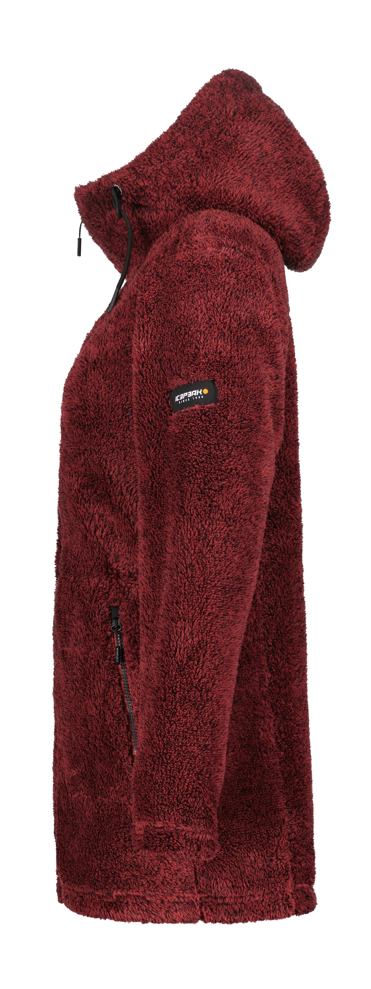 Icepeak Fleecejacke »ICEPEAK CHELLES« mit verstellbarer Kapuze, schnell trocknendes Material