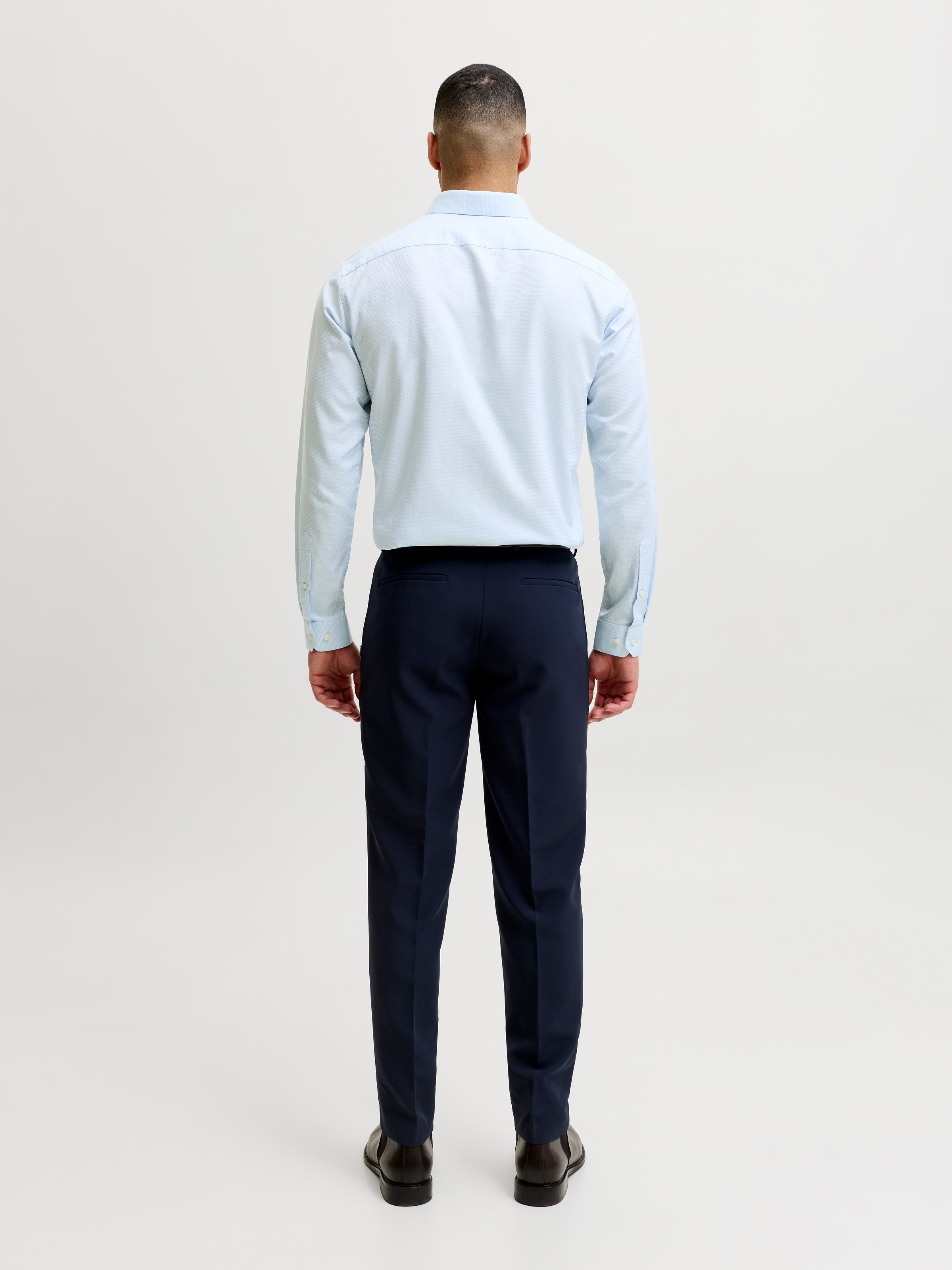 Jack & Jones Langarmhemd »JPRBLAPARKER DETAIL L/S SHIRT SN« Baumwolle, slim fit
