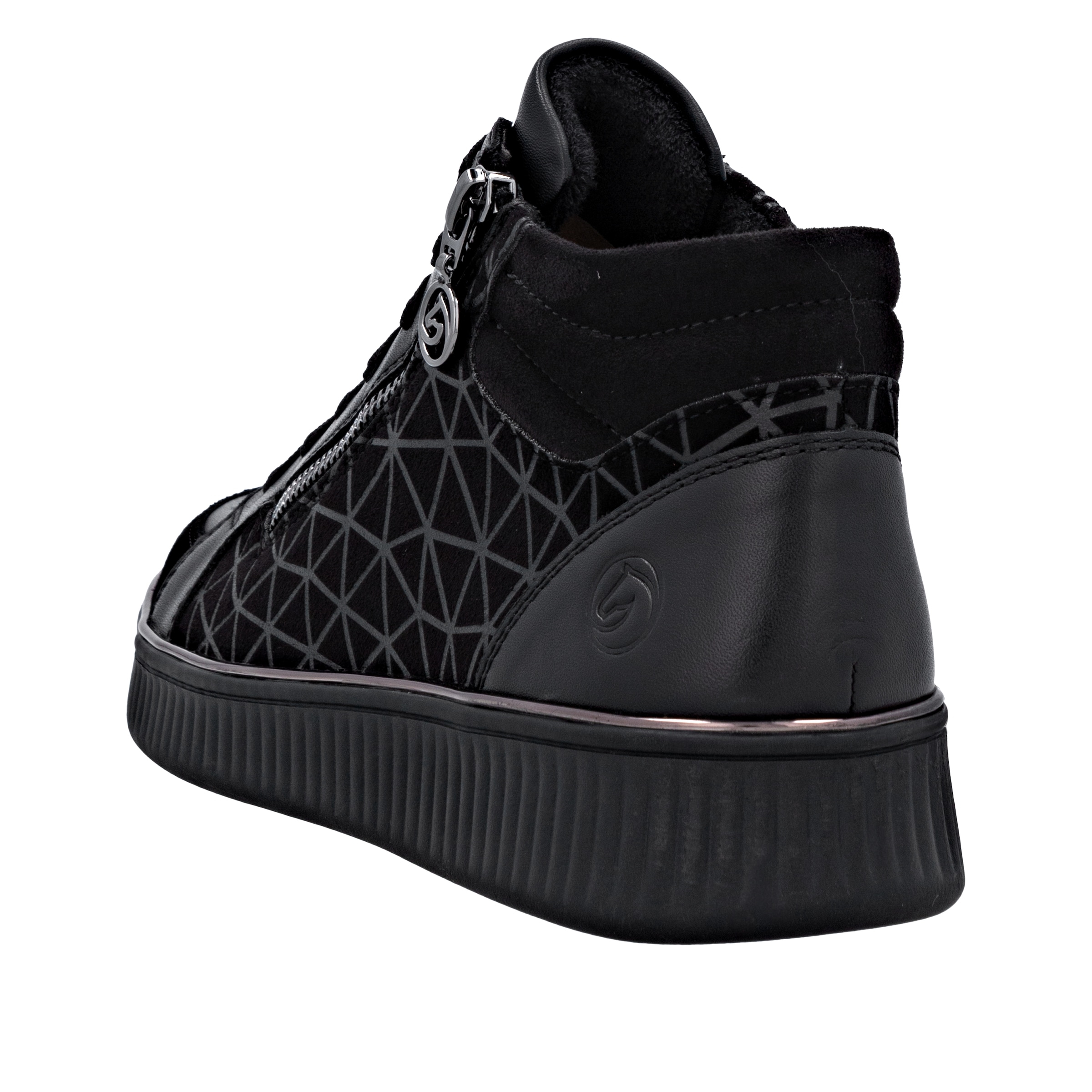 Remonte Sneakerboots  Schnürboots, Stiefelette mit seitlichem Reißverschluss