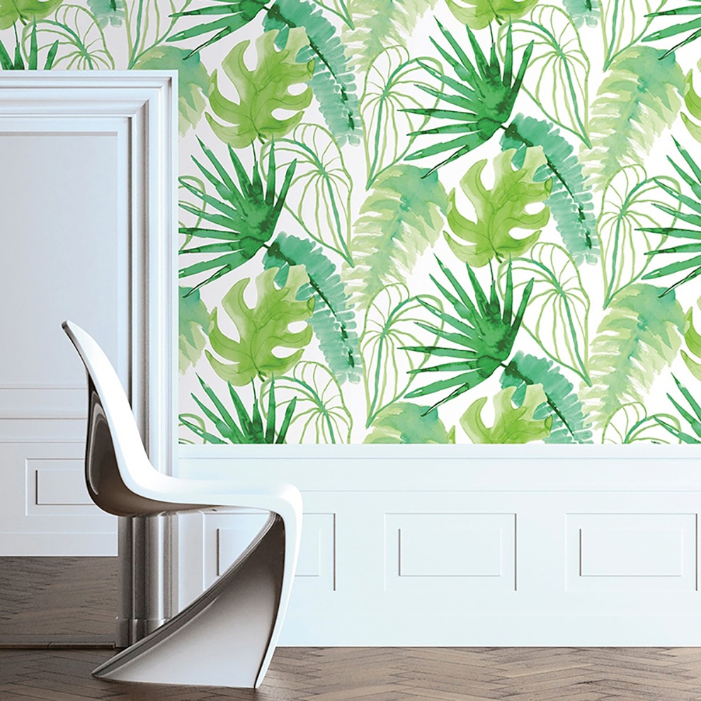   Vliestapete »Jungle - Botanik« botanisch glatt Monstera - 10m x 52cm