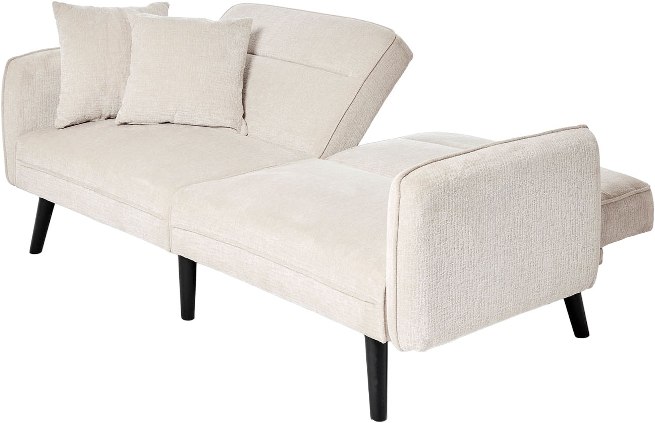 Jahnke Schlafsofa »CHILLAX LINE« mit Relax-und Schlaffunktion, inkl. Kissen, Breite 191 cm