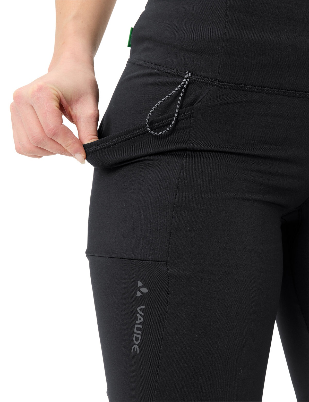 VAUDE Thermohose »Women's Neyland Winter Tights«  für kalte Tage, mit Seitennahttasche und elastischer Schlaufe