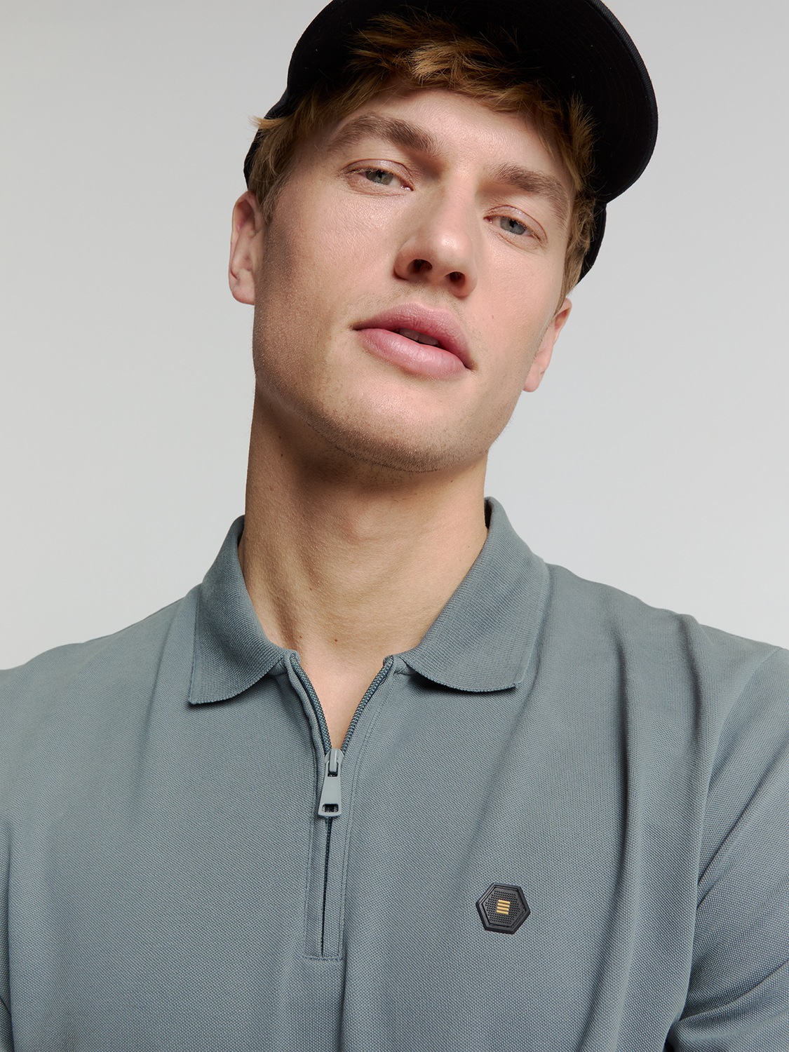 NO EXCESS T-Shirt »No Excess Piqué Poloshirt«