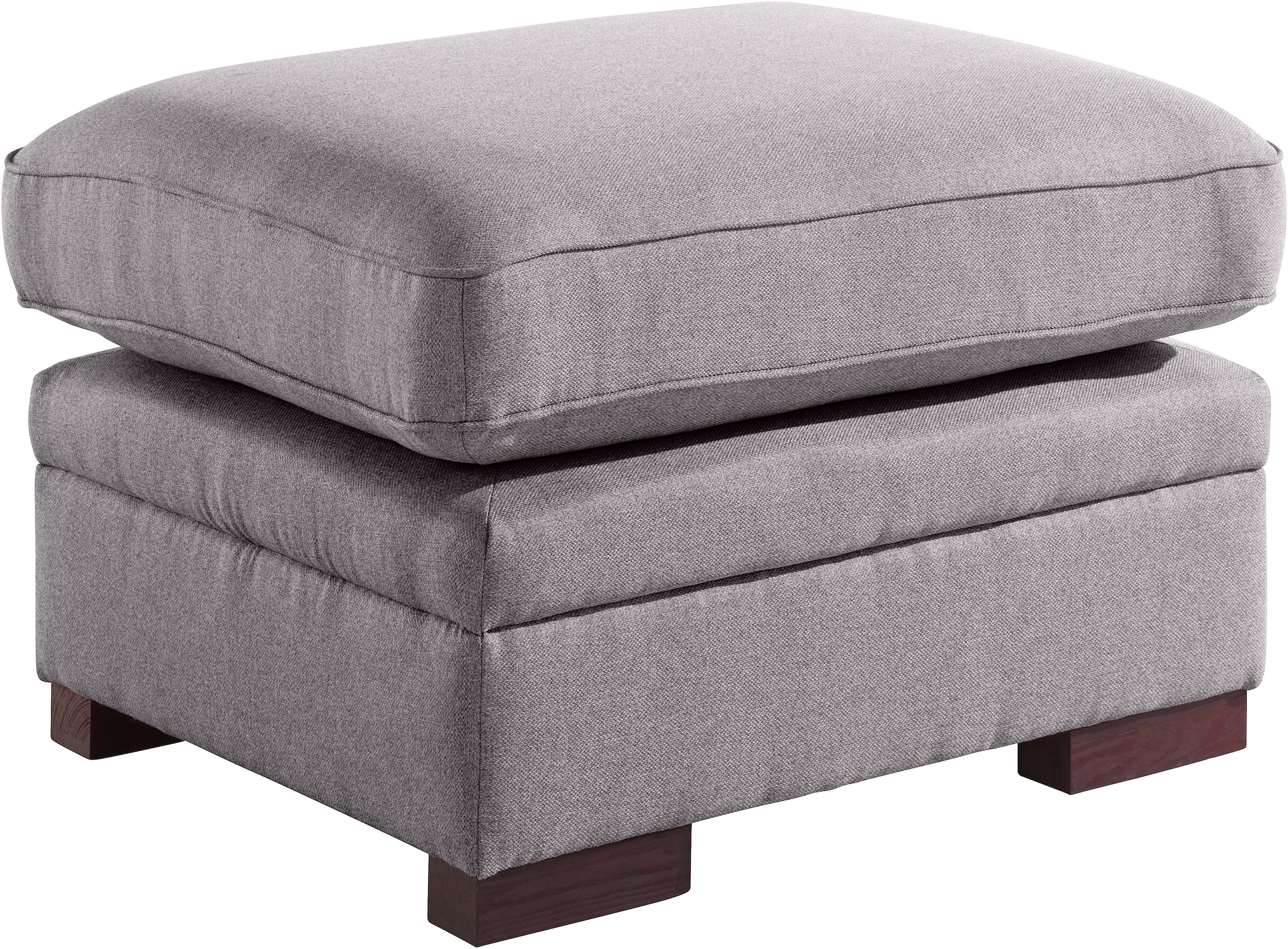 Home affaire Polsterhocker »Broughton« weiche Polsterung, passend zur Serie "Broughton", in 3 Bezugsarten