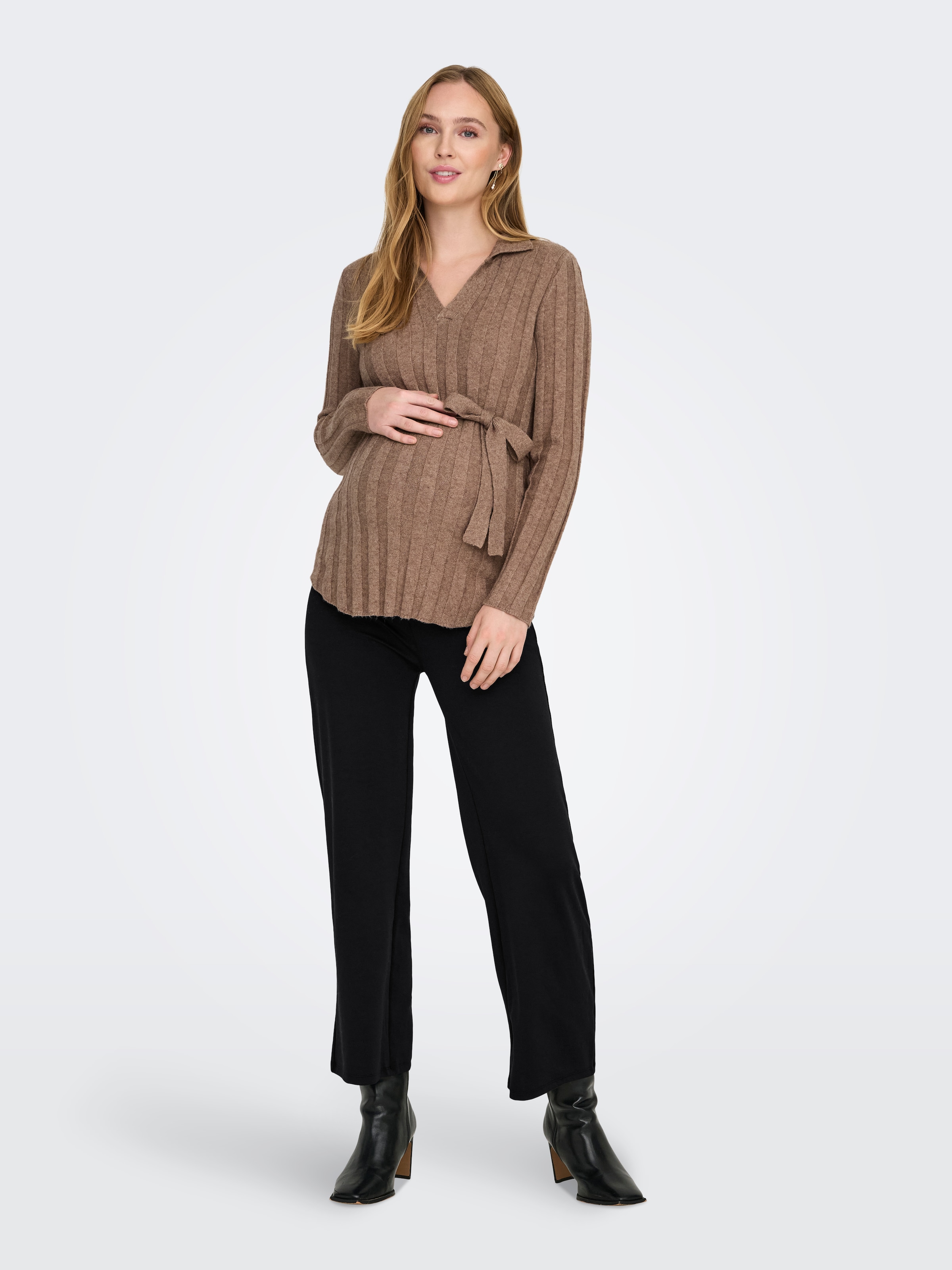 ONLY MATERNITY Stretch-Umstandshose »OLMFEVER WIDE PANTS JRS NOOS«
