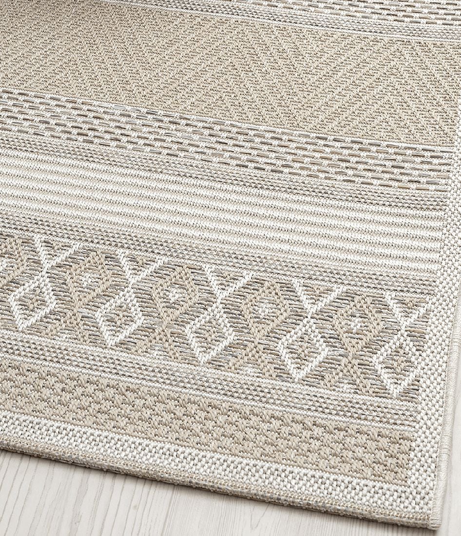 the carpet Teppich »Calgary round«, rund, 1 mm Höhe, moderner robuster In und Outdoor Teppich