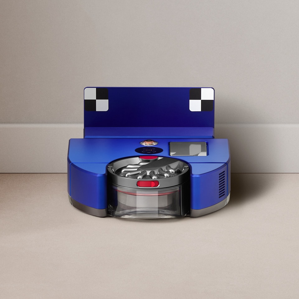 DYSON Saugroboter »Dyson 360 Vis Nav™ mit Wischfunktion, 360° Kamerasystem« HEPA-Filter, beutellos, 9,9cm flach