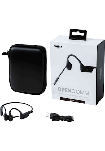 Shokz Wireless-Headset »OpenComm«, Bluetooth-NFC, Mikrofon abnehmbar-Noise-Cancelling kaufen