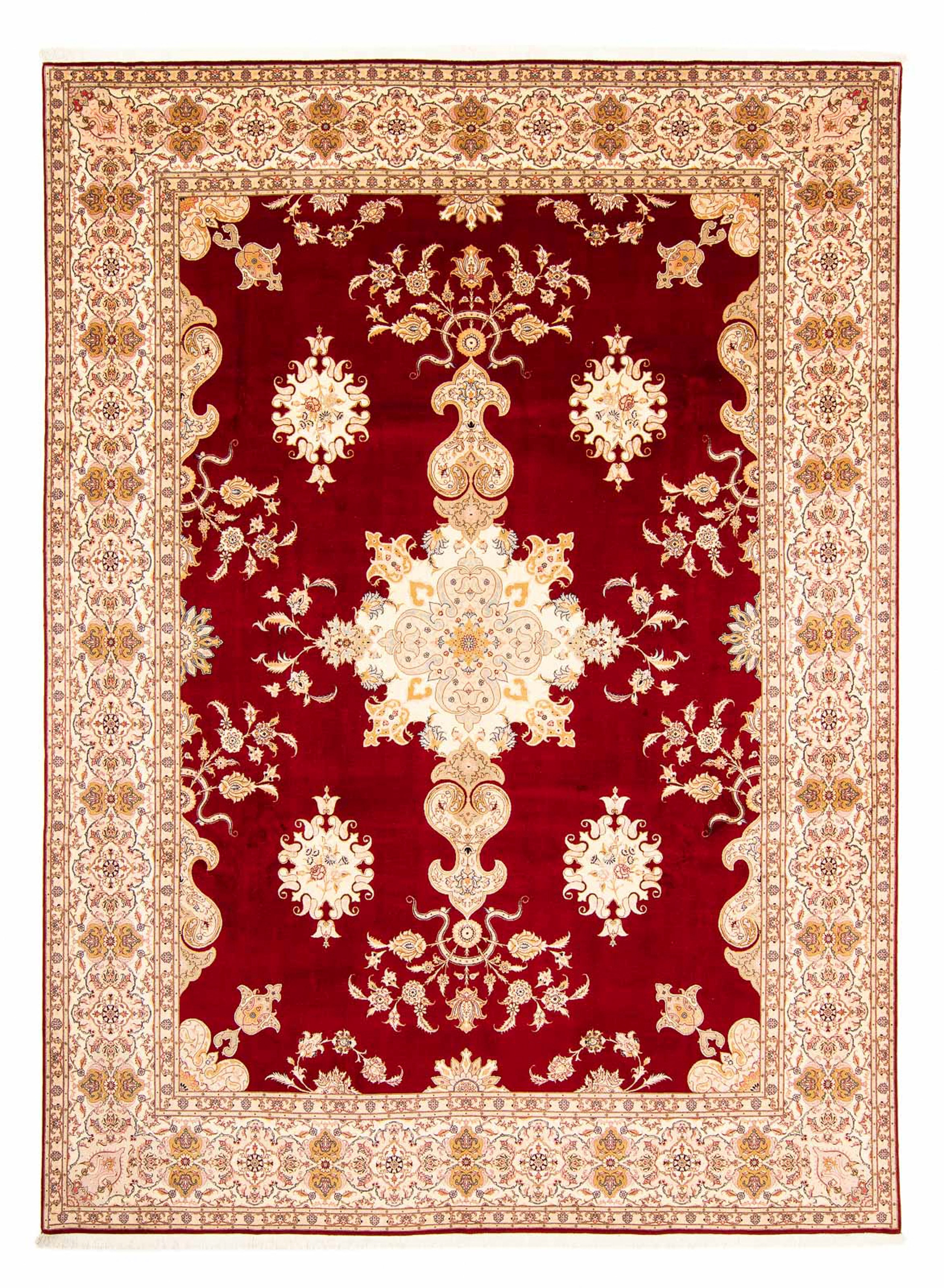 morgenland Orientteppich »Perser - Täbriz - Royal - 402 x 298 cm - dunkelro günstig online kaufen