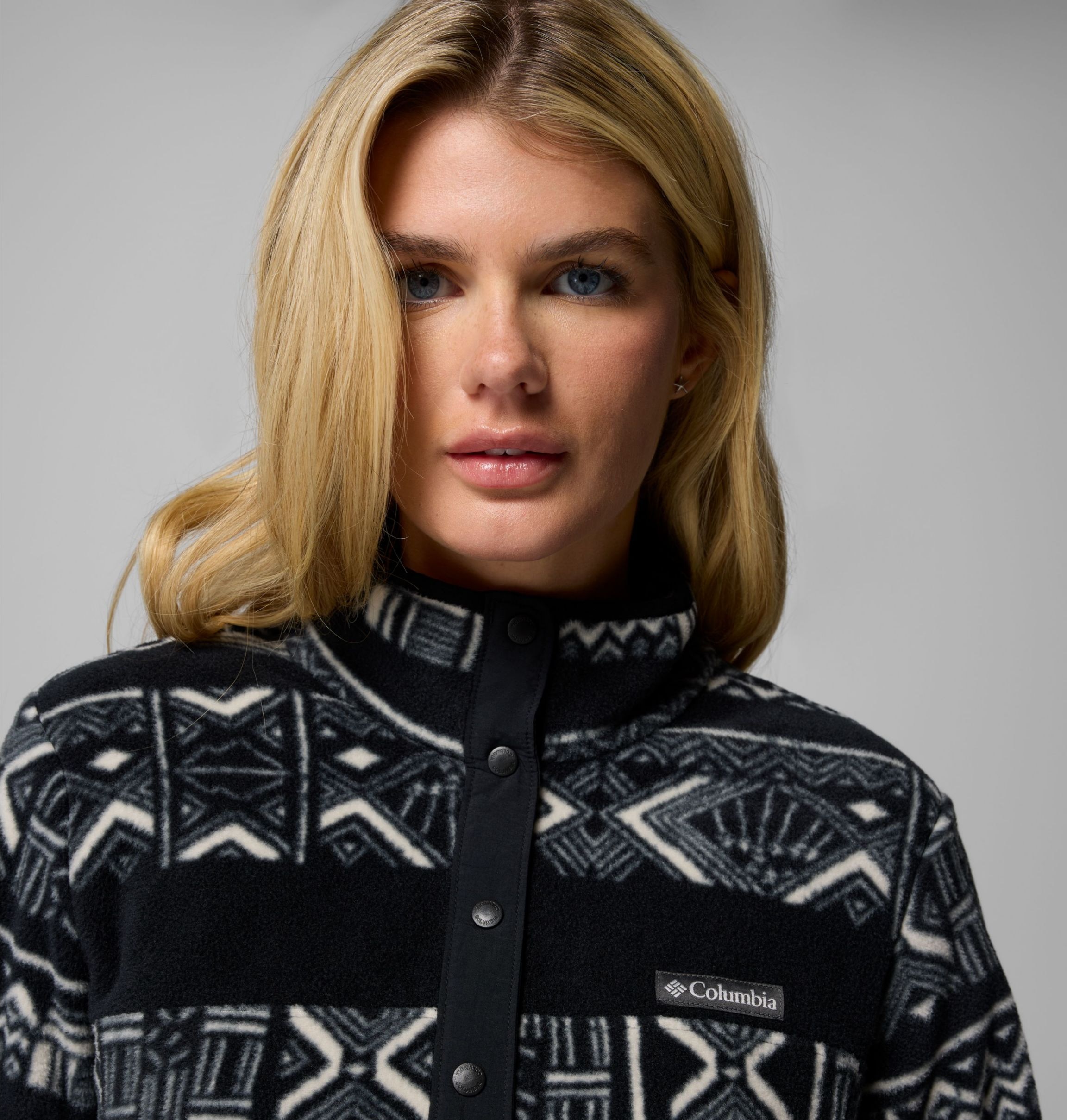 Columbia Fleecepullover »BENTON SPRINGS PRINTED 1/2 SNAP« 1 Stk. tlg.