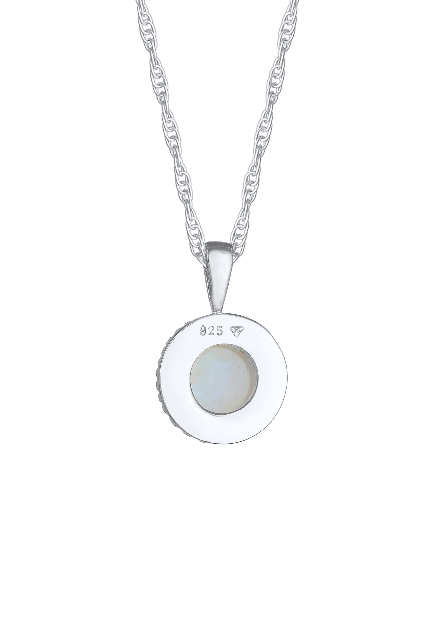 Nenalina Collierkettchen »Mondstein Boho Gedreht Basic 925 Silber«