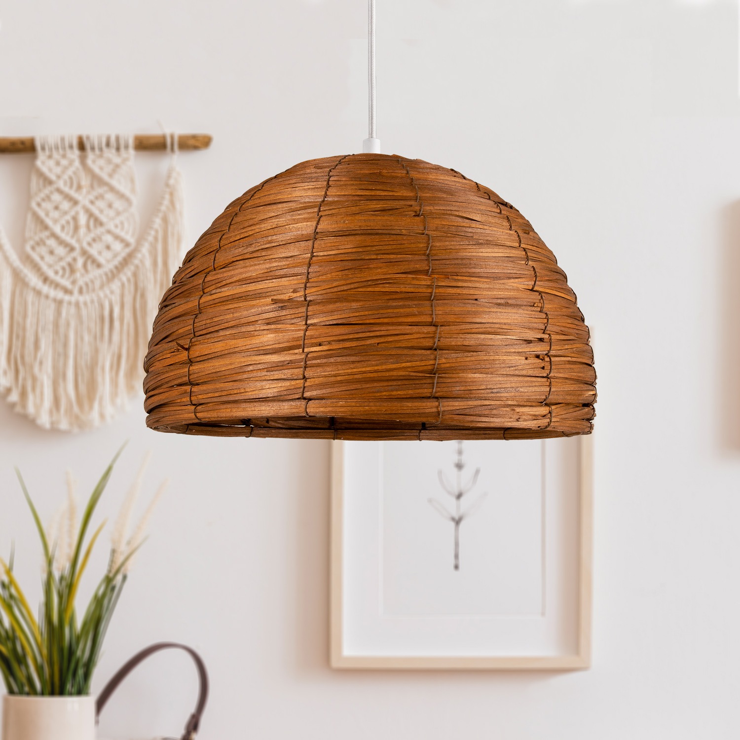 Paco Home Pendelleuchte »Gogo«, 1 flammig, Leuchtmittel E27   ohne Leuchtmi günstig online kaufen