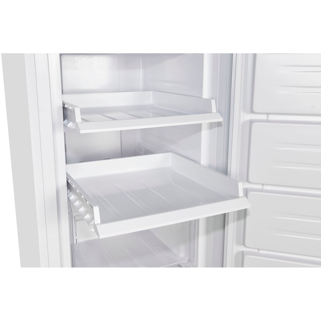 exquisit Gefrierschrank »GS271-NF-H-040D weiss«, 170,5 cm hoch, 54 cm breit, 204 Liter Nutzinhalt, NoFrost, Schnellgefrieren