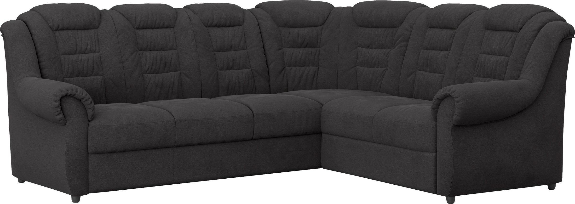 Home affaire Ecksofa »Boston L-Form«, mit hoher Rückenlehne, wahlweise mit Bettfunktion & Stauraum