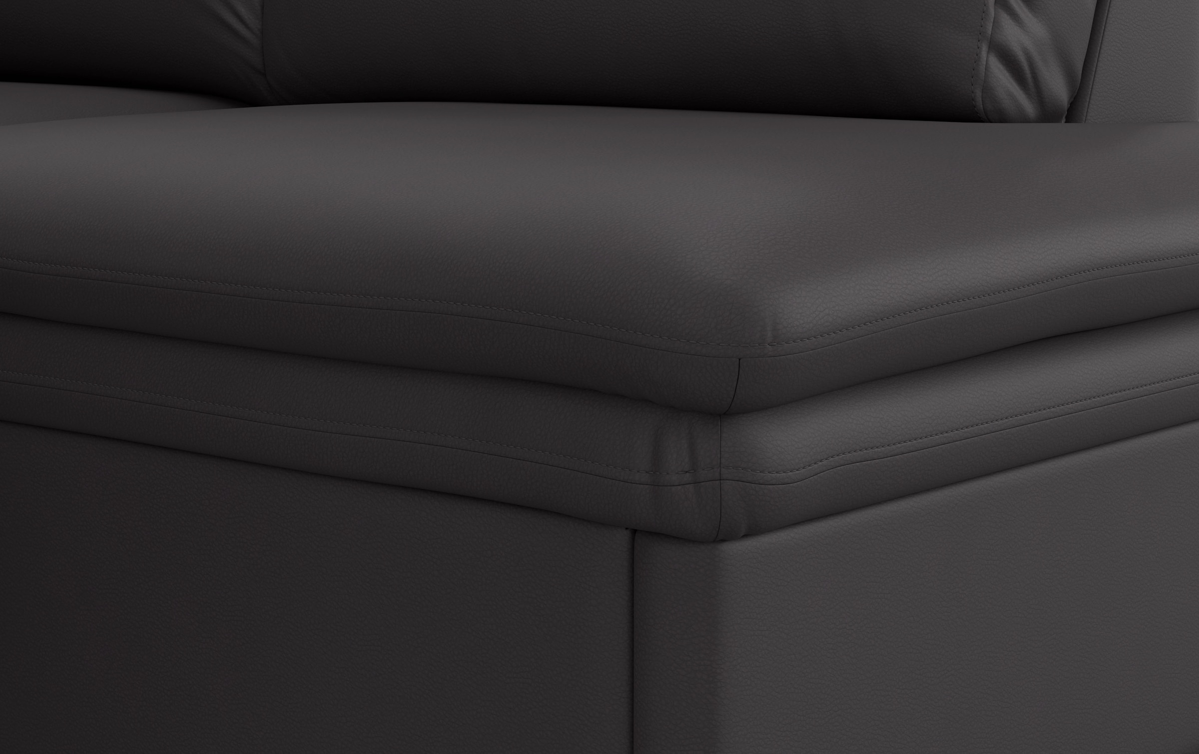 COTTA Ecksofa »Leandra L-Form«, wahlweise mit Bettfunktion & Bettkasten