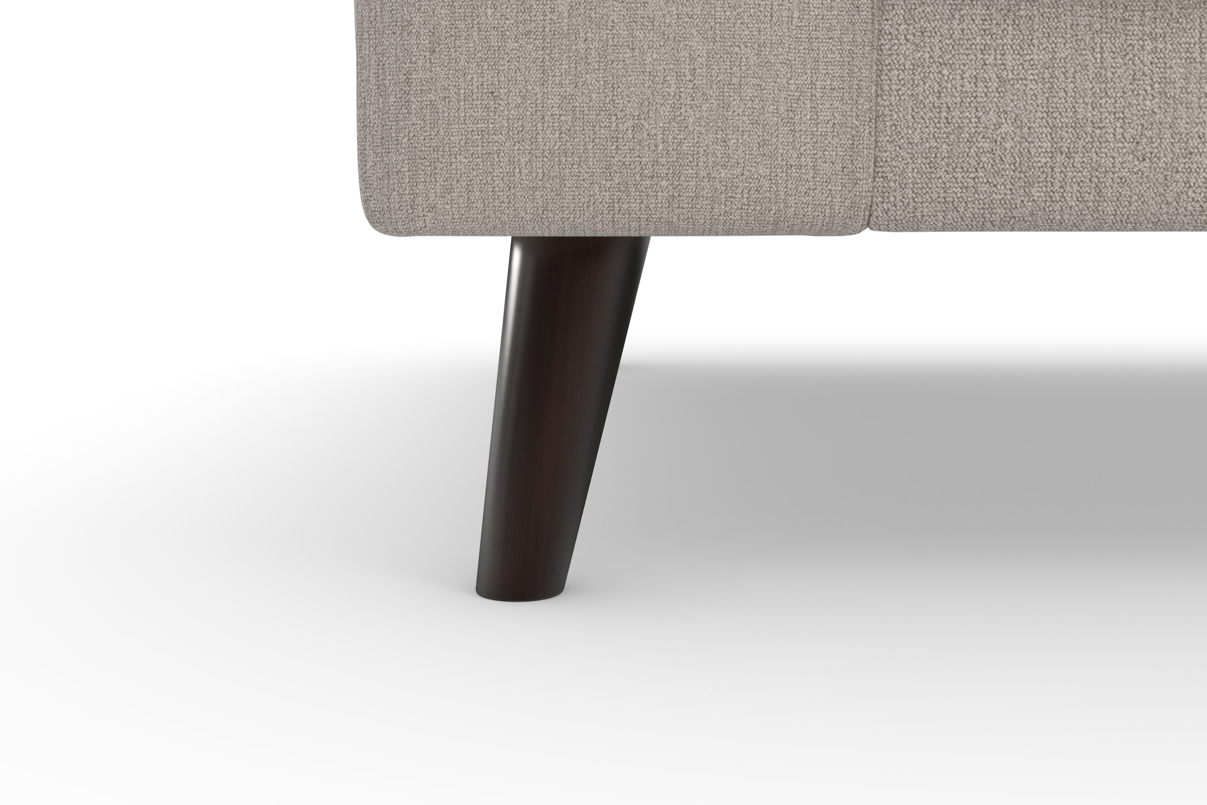 TRENDMANUFAKTUR Ecksofa »Lumber Jack, elegantes Designsofa, zeitlos modern, hoher Sitzkomfort« wahlweise mit Bettfunktion u. Bettkasten, L-Form