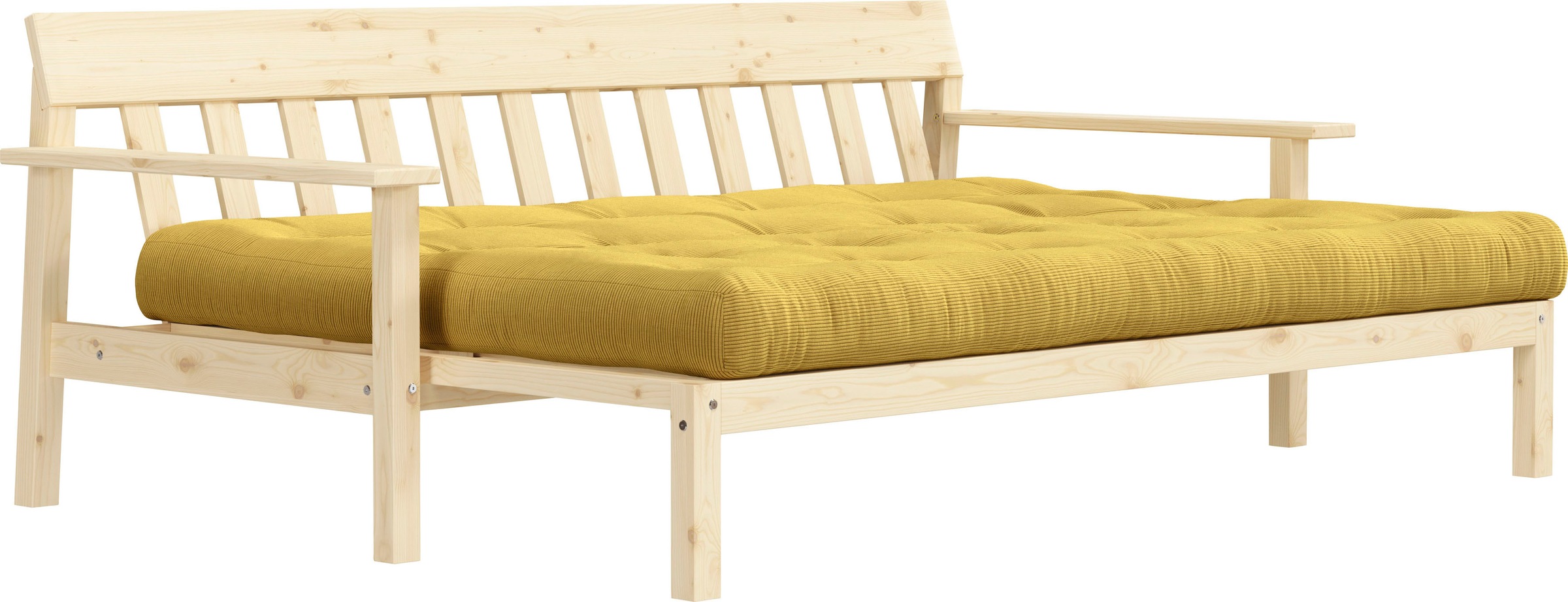 Karup Design Schlafsofa »Unwind«, Mit Holzstruktur, inkl. Futonmatratze, Liegefläche 130x190 cm