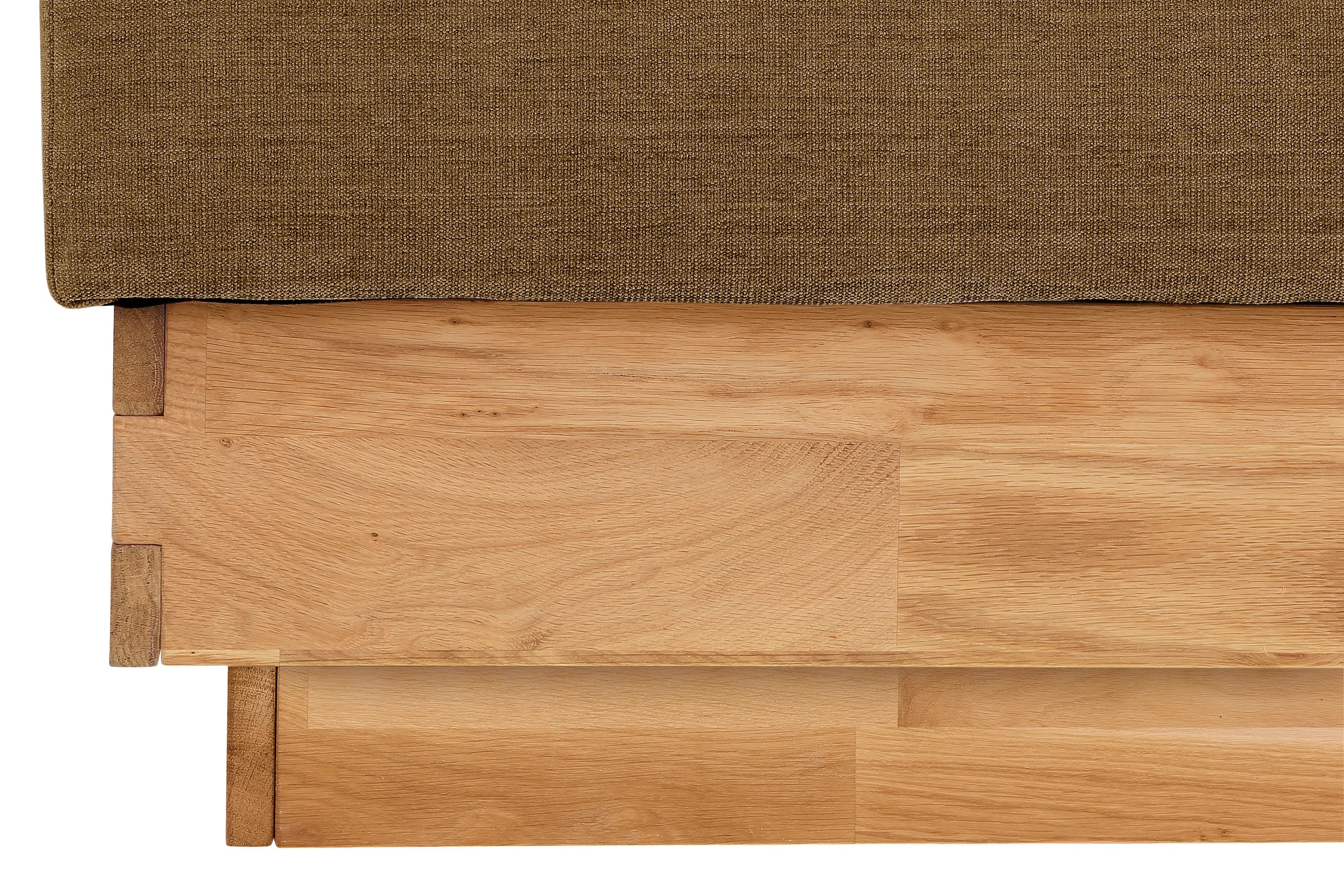 OTTO home Boxspringbett »Jenna« ohne LED-Beleuchtung, mit zertifizierten, recycelten Bezugsstoffen