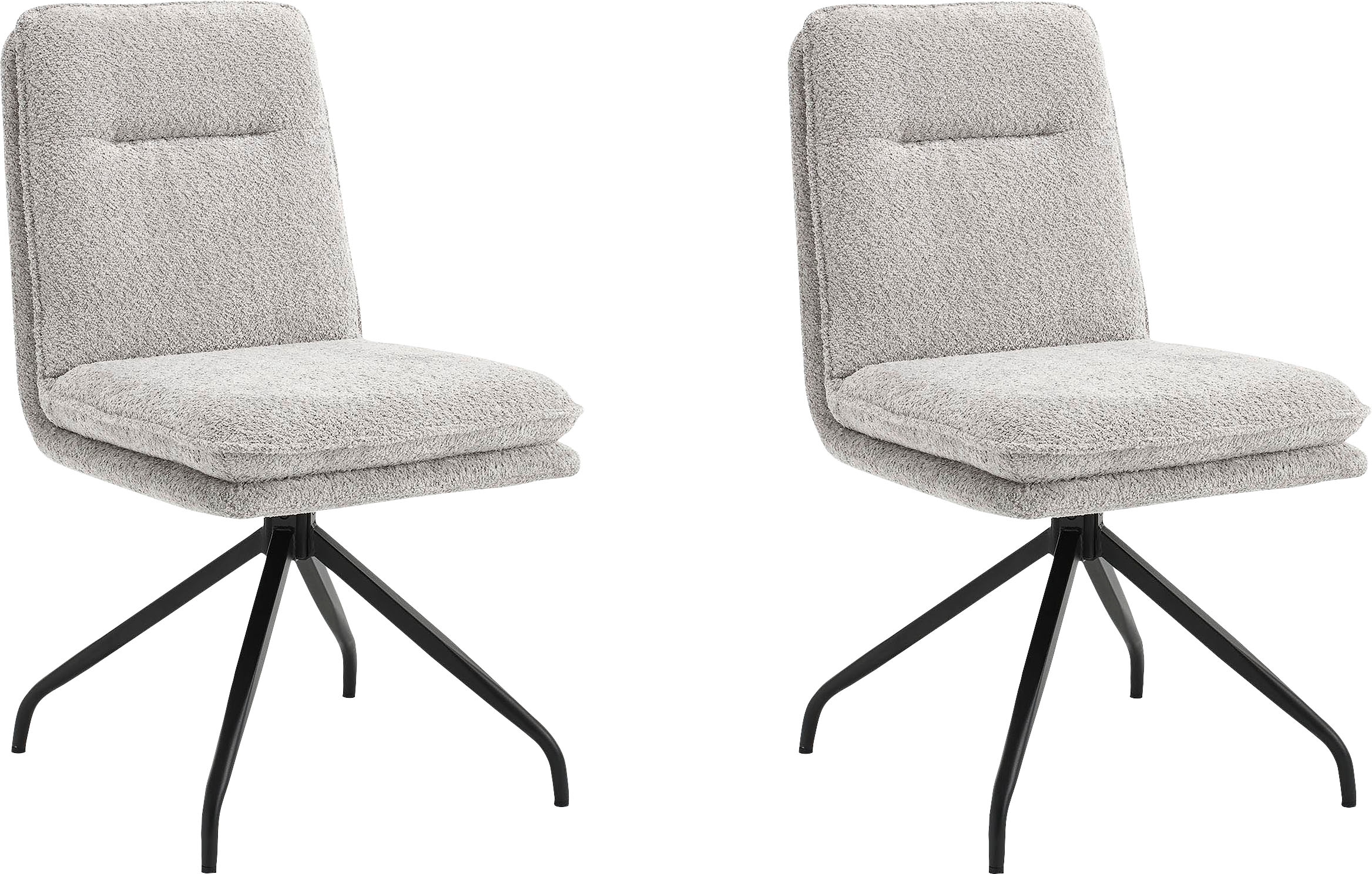 Home affaire Esszimmerstuhl »Valencia«, (Set), 2 St., Boucle, verschiedene günstig online kaufen
