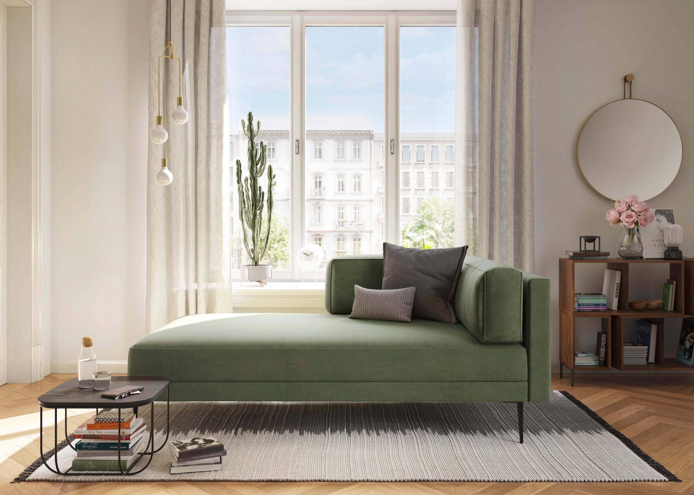 Home affaire Recamiere »Bihult« Armlehne links oder rechts bestellbar günstig online kaufen