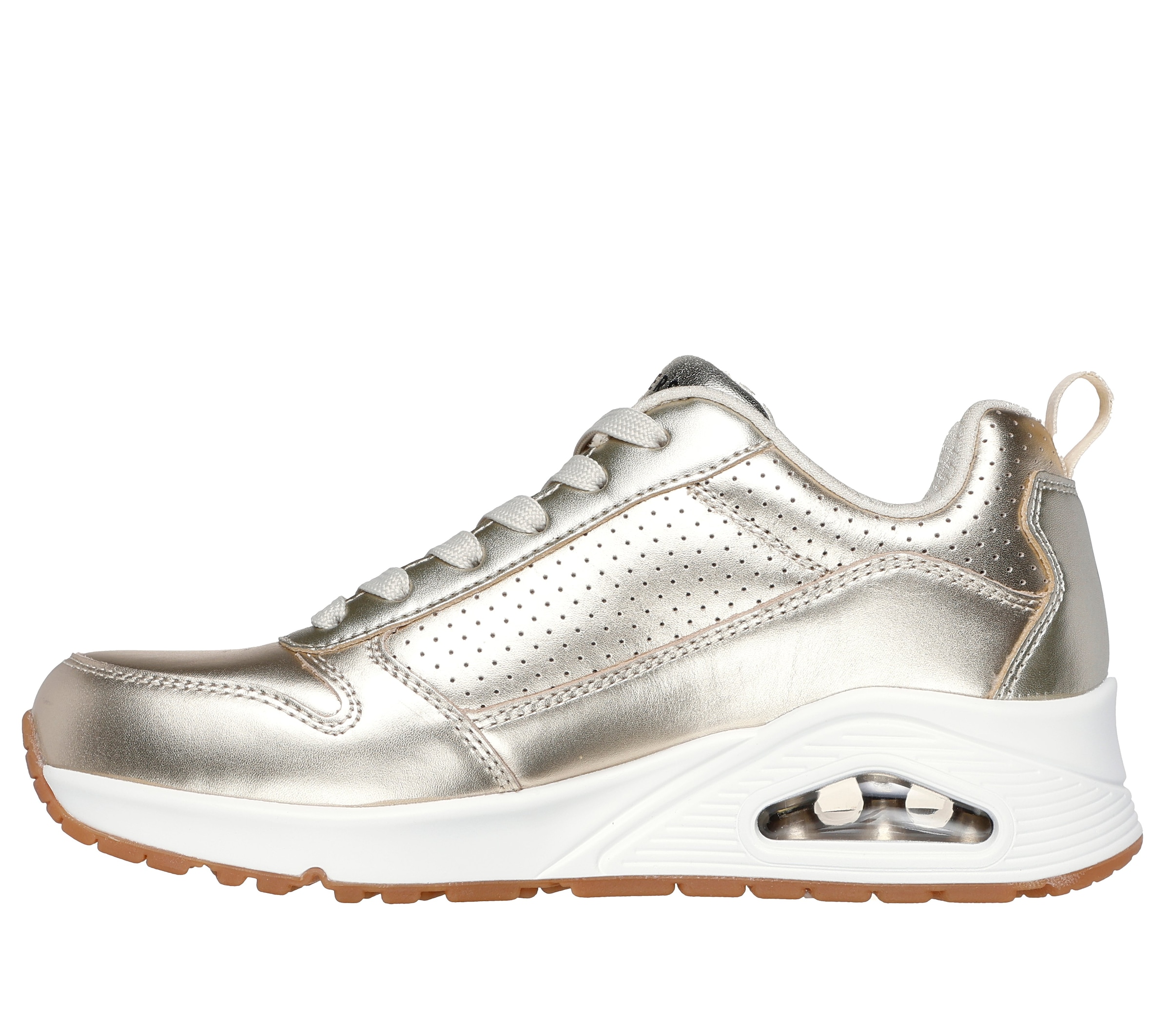 Skechers Sneaker »Uno - Metallixs«, Keilsneaker, Plateausneaker, Schnürschuh mit Skech-Air
