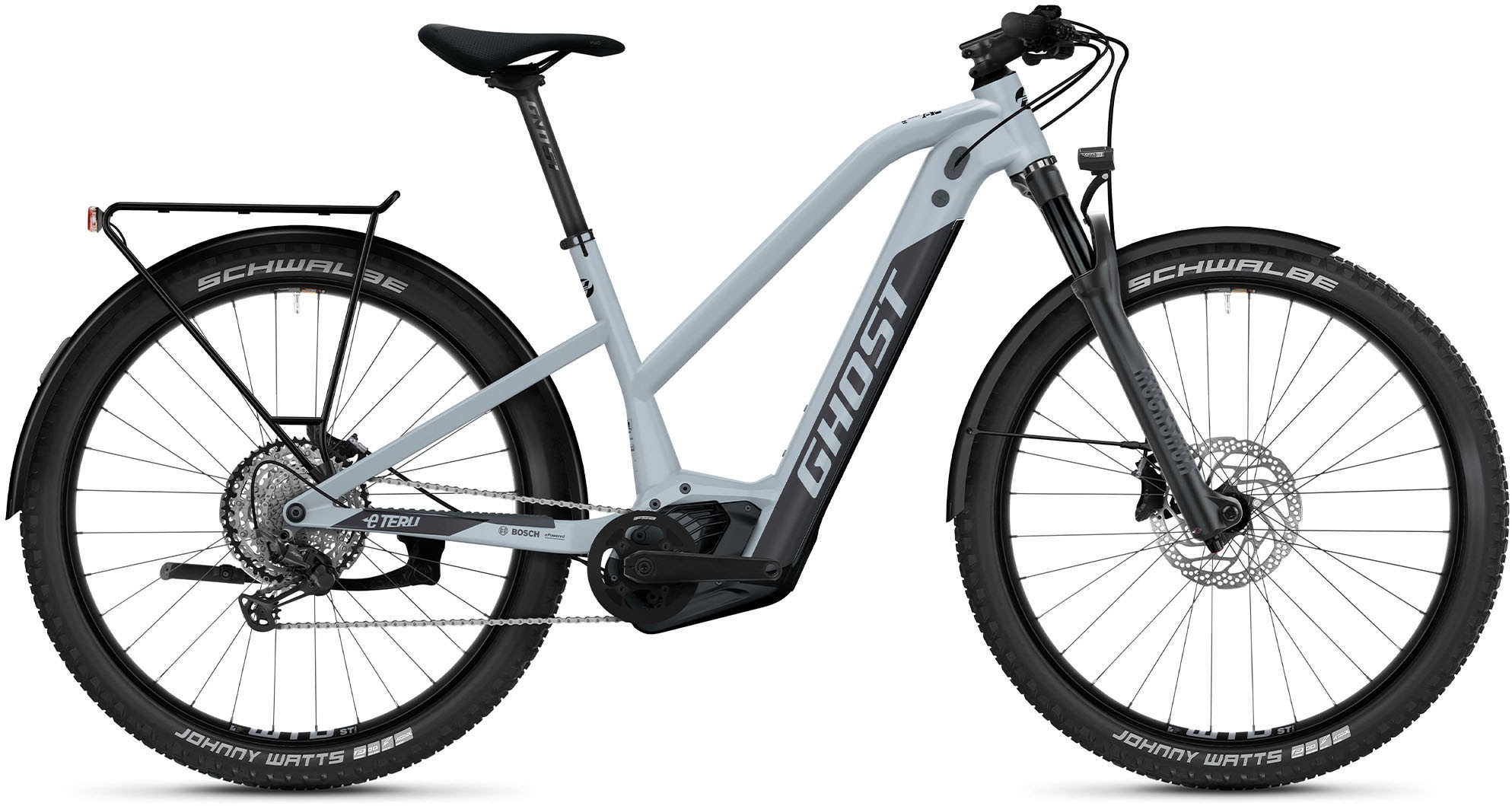 Bild von Ghost E-Bike »E-Teru B Pro EQ«, 12 Gang, Shimano, XT RD-M8100, Mittelmotor 250 W, Pedelec, Elektrofahrrad für Damen u. Herren, Trekkingrad