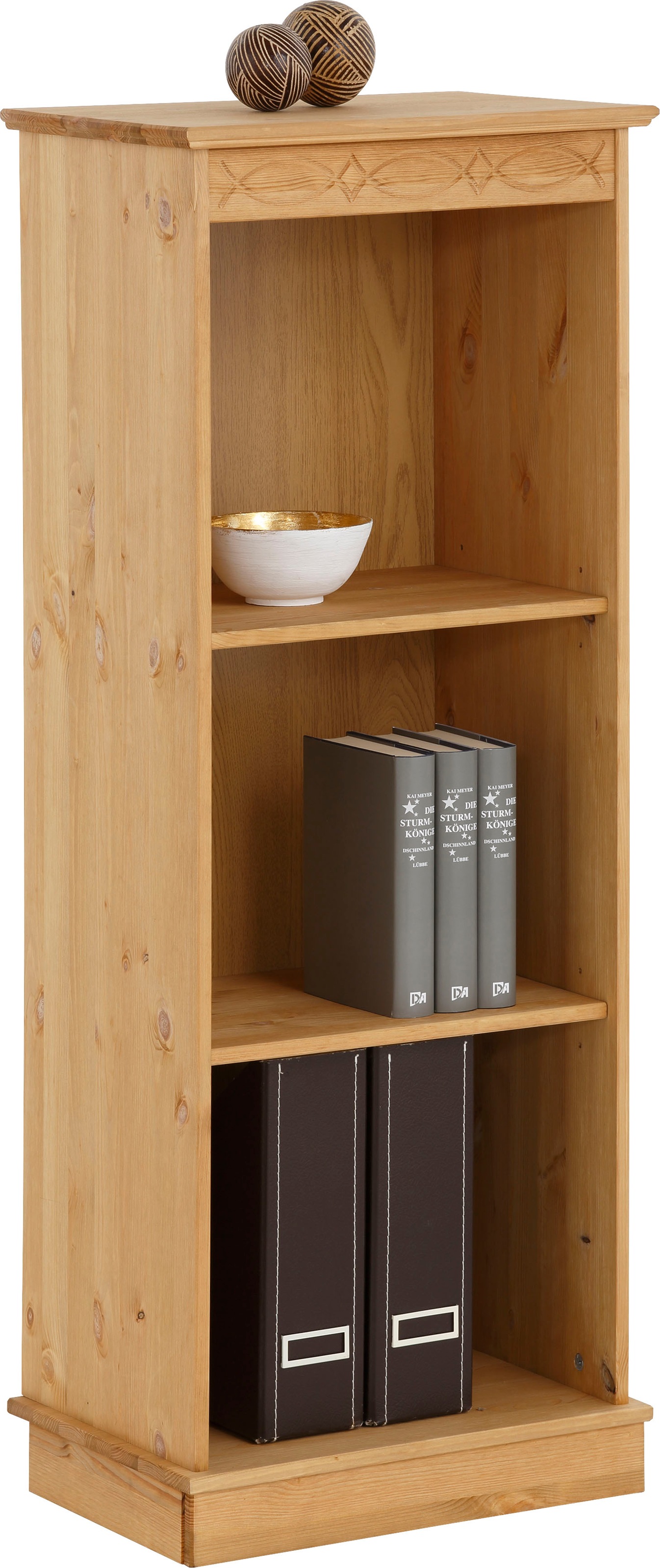 Home affaire Bücherregal "Indra" aus massiver Kiefer, in verscheidenen Höhe günstig online kaufen